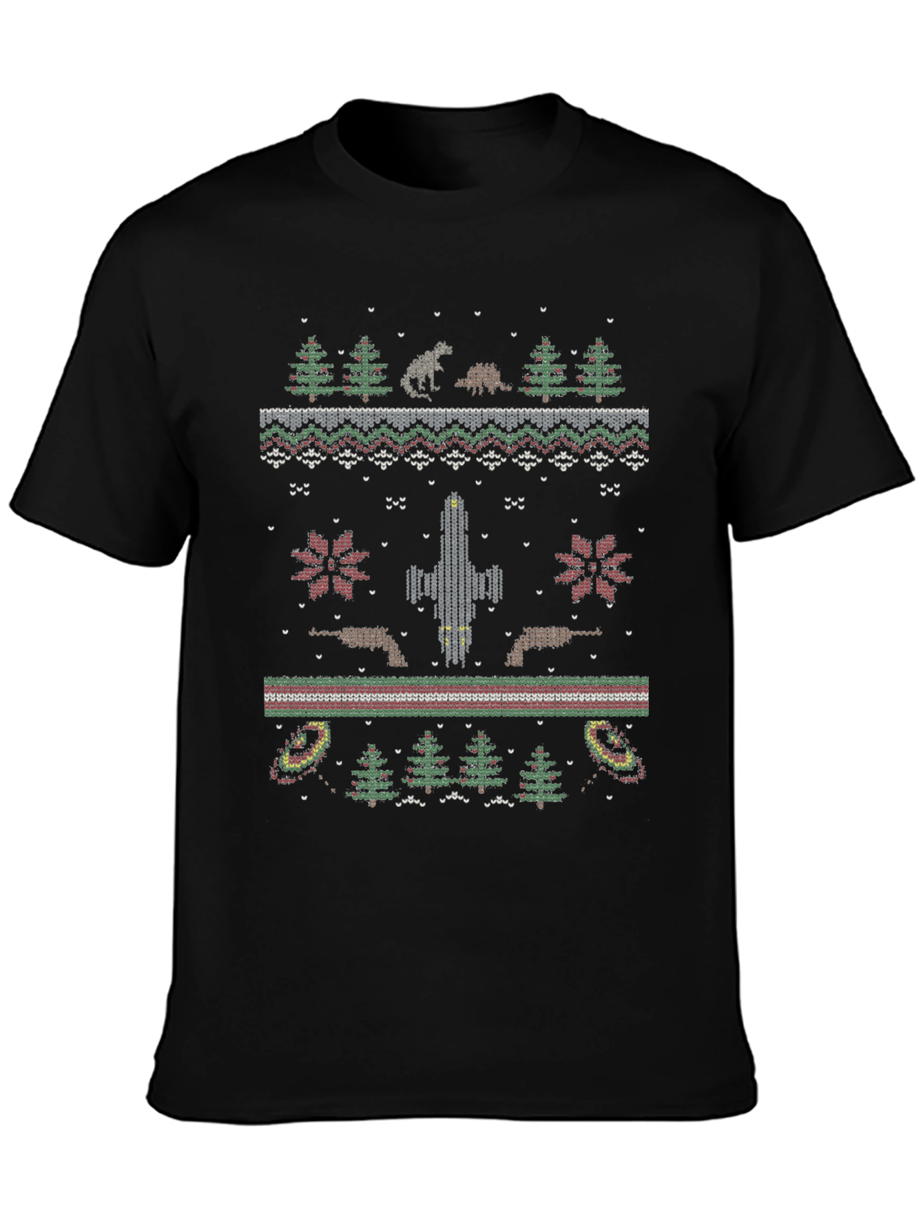 Dinosaur Christmas T-Shirt