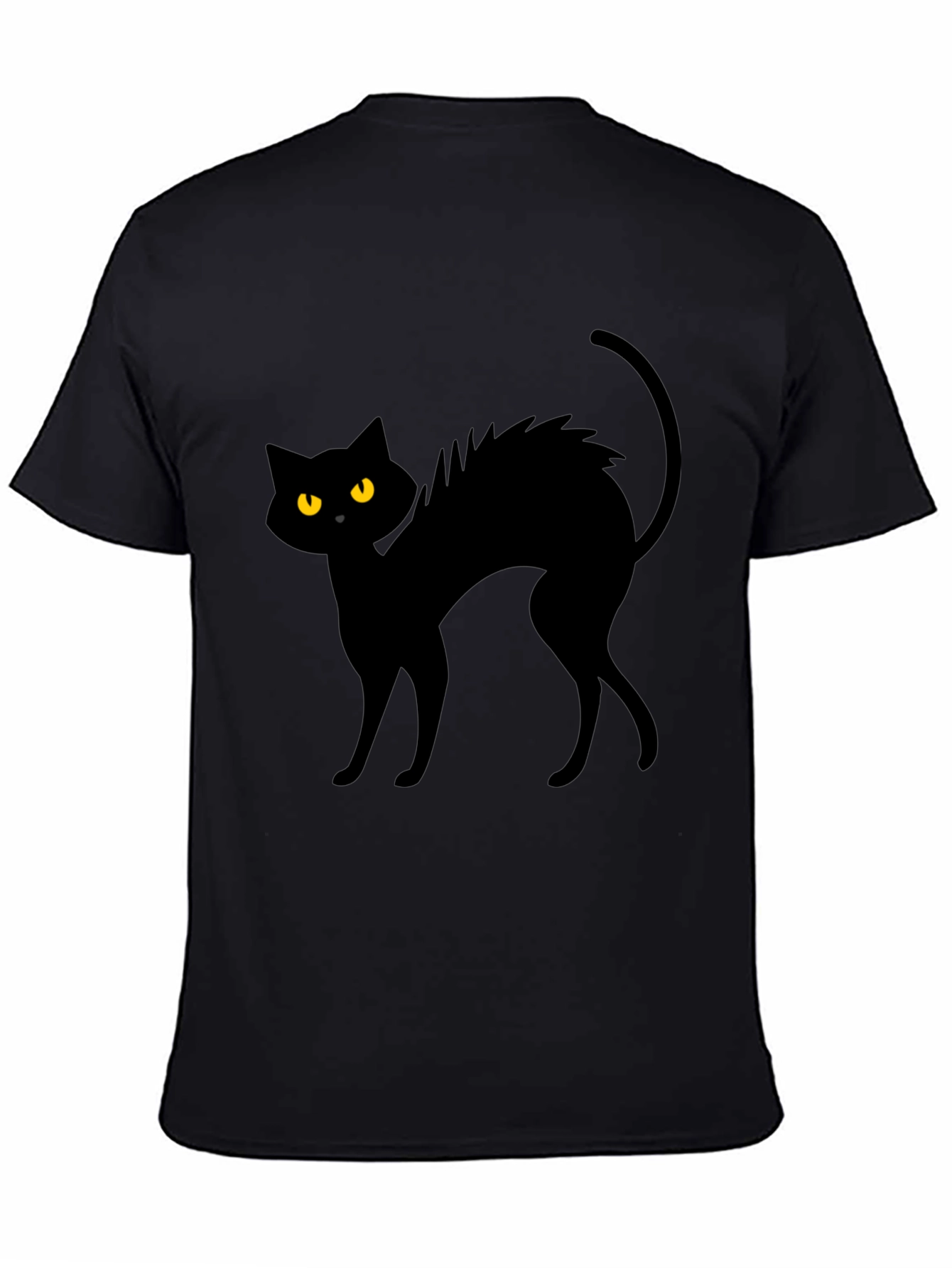 Black Cat Halloween T-Shirt - Unisex