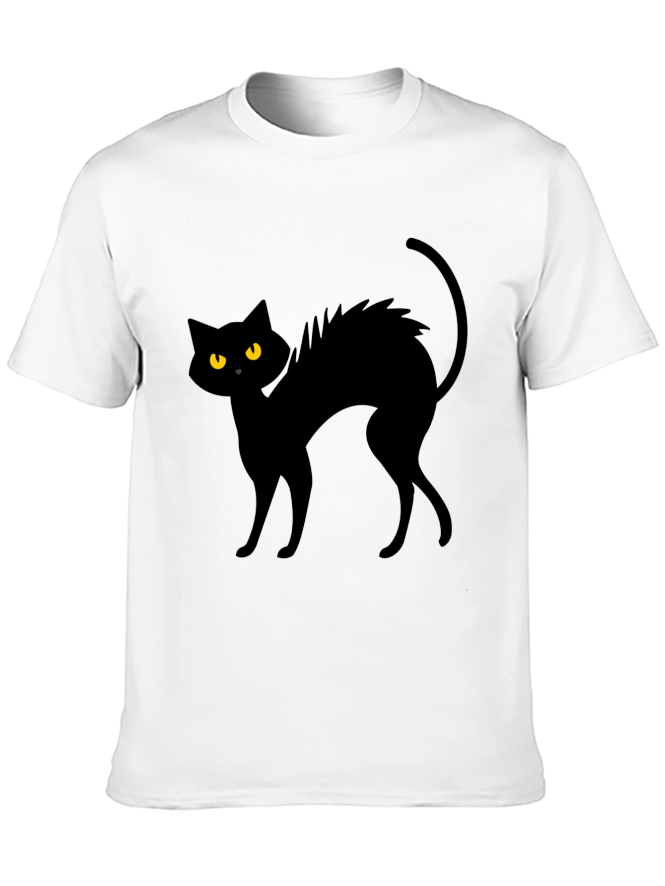 Black Cat Halloween T-Shirt - Unisex