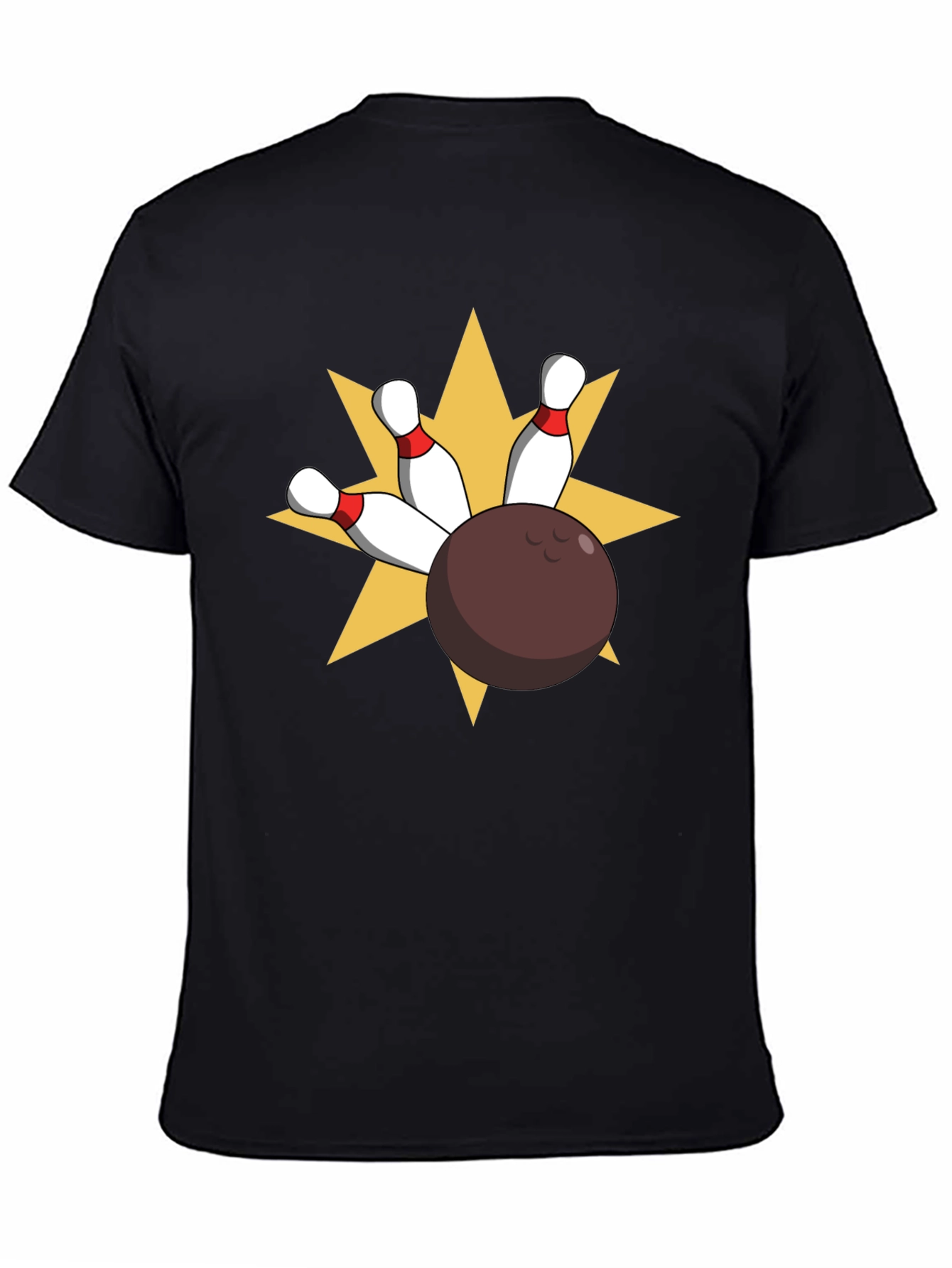 Bowling Strike Graphic Tee - Classic Fit