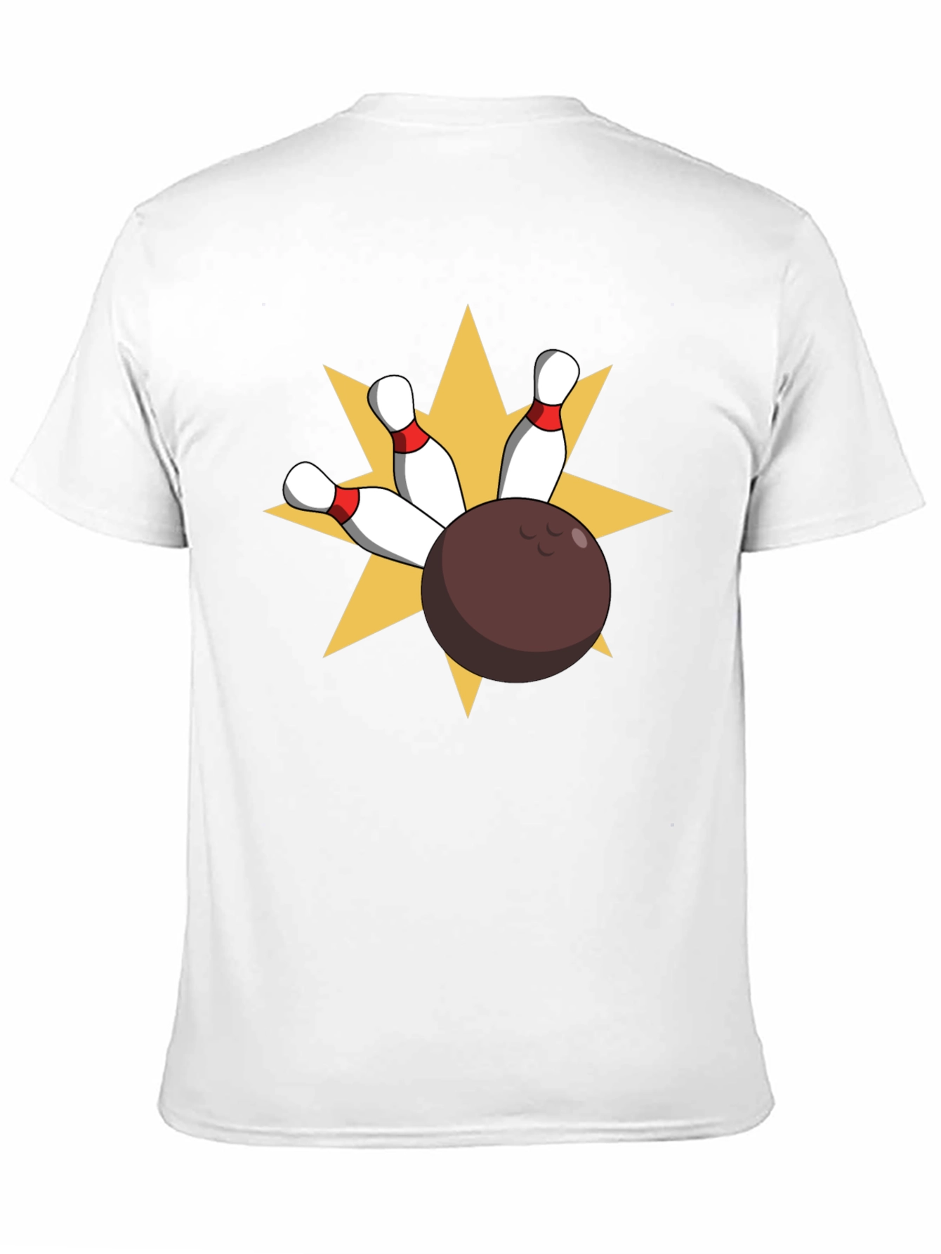 Bowling Strike Graphic Tee - Classic Fit