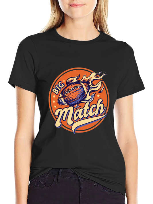 Big Match Football Graphic Tee