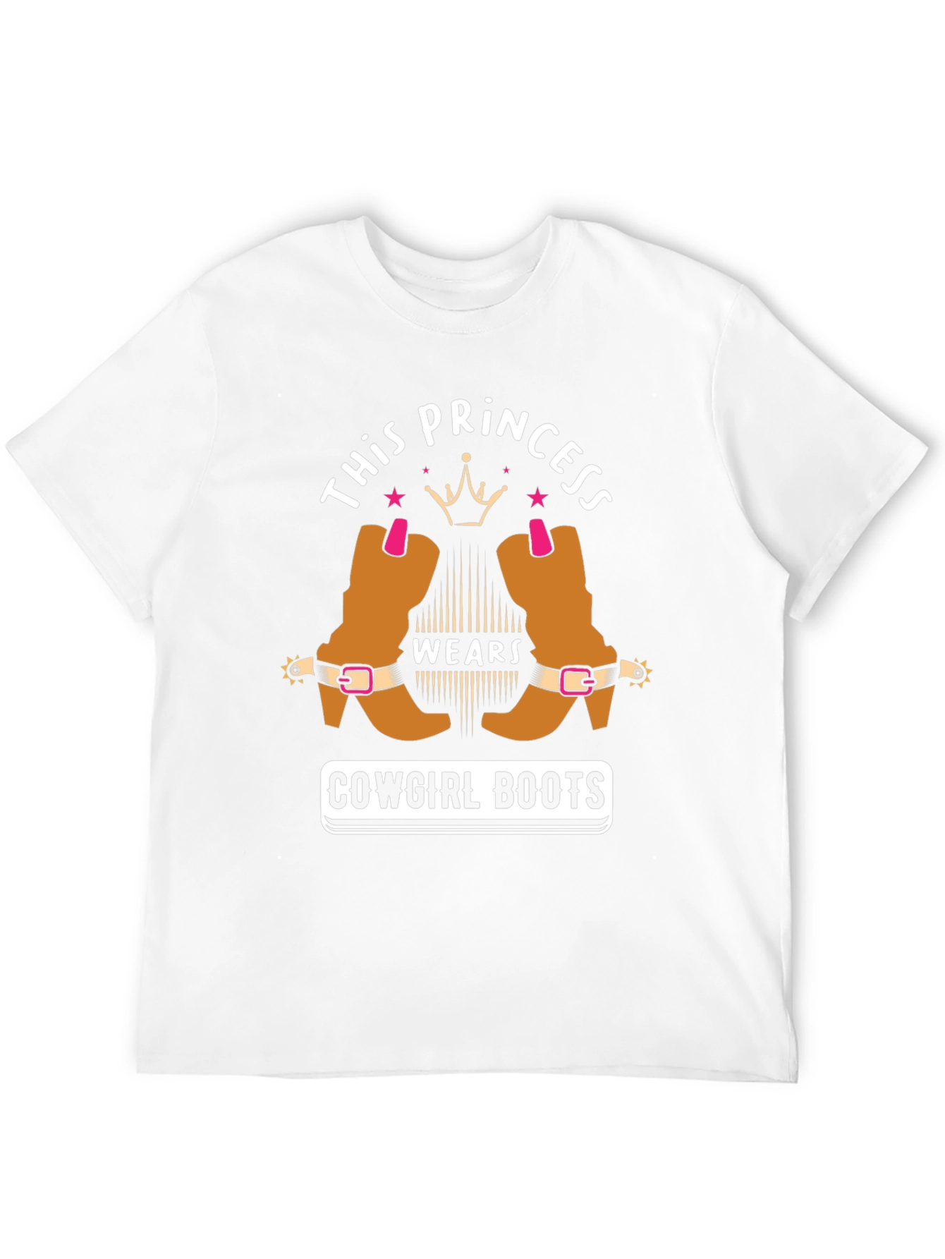 This Princess Wears Cowgirl Boots T-Shirt