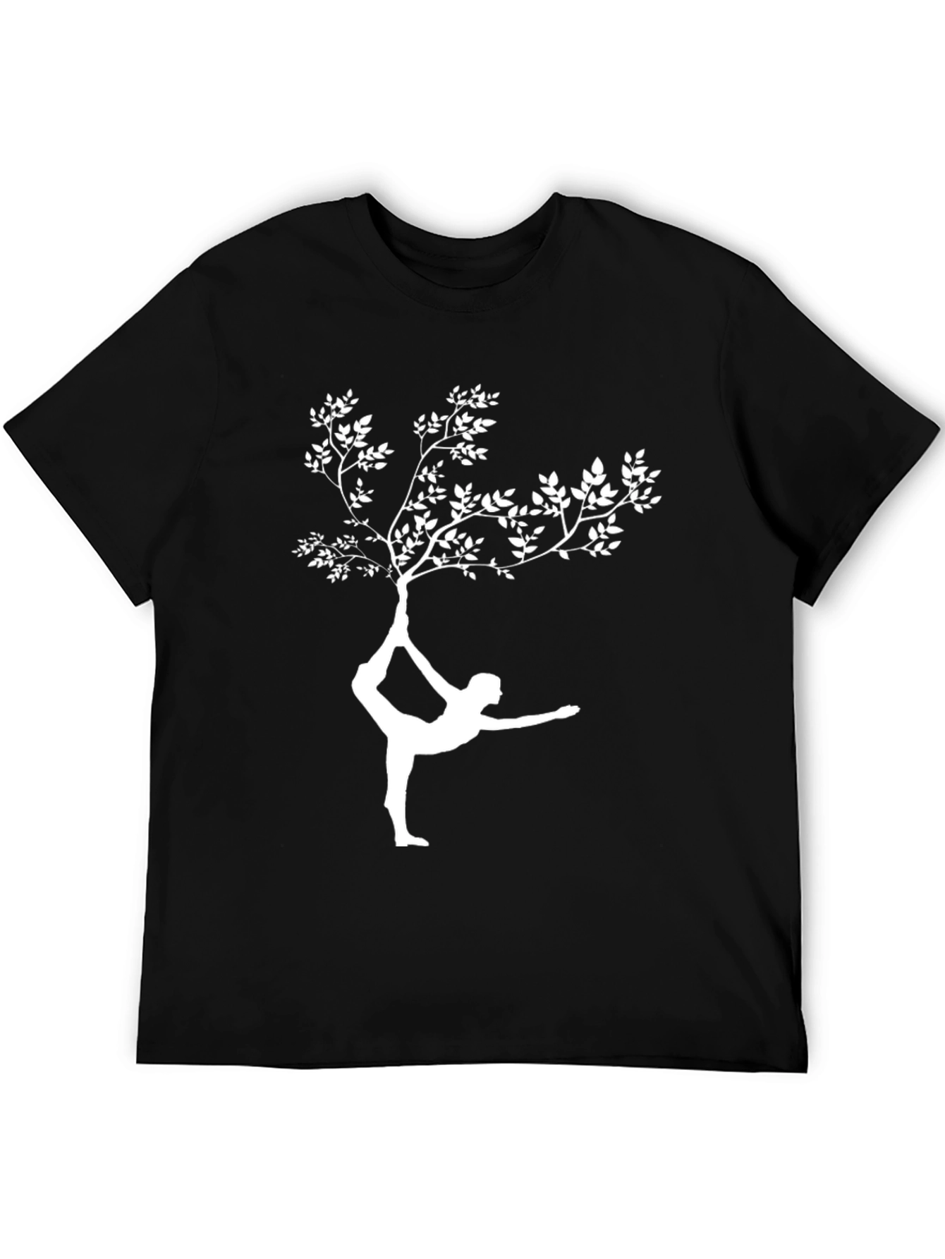 Yoga Tree Graphic Tee - Balance & Style