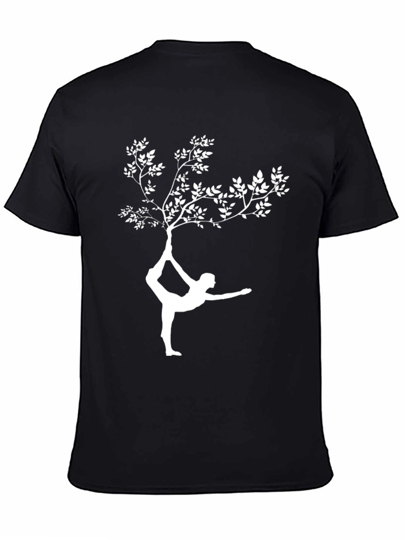 Yoga Tree Graphic Tee - Balance & Style