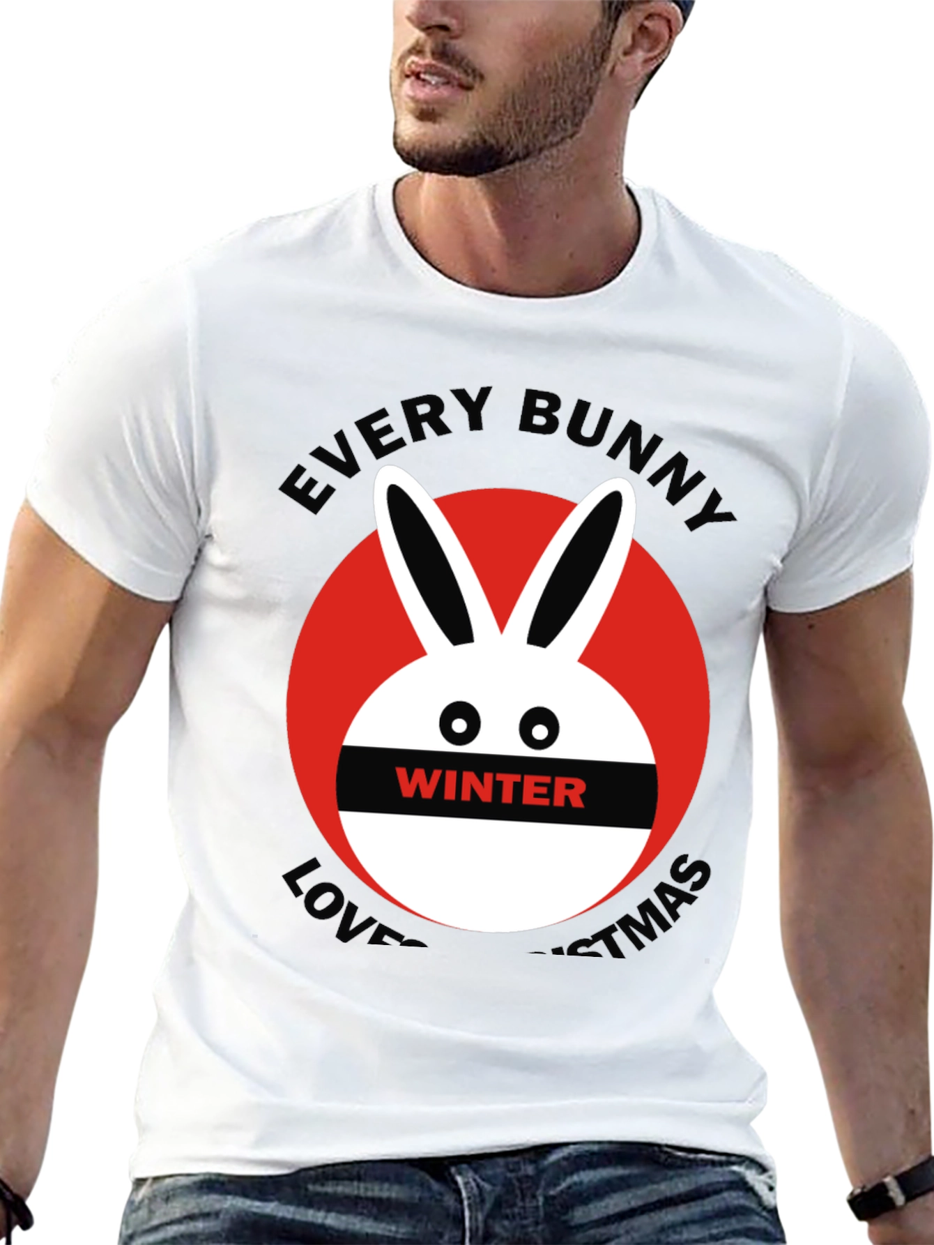 Every Bunny Loves Winter Christmas T-Shirt
