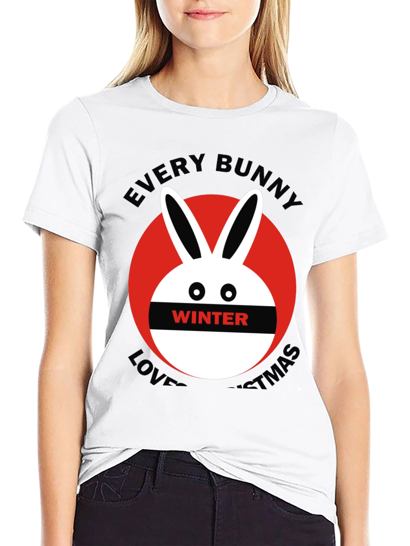 Every Bunny Loves Winter Christmas T-Shirt