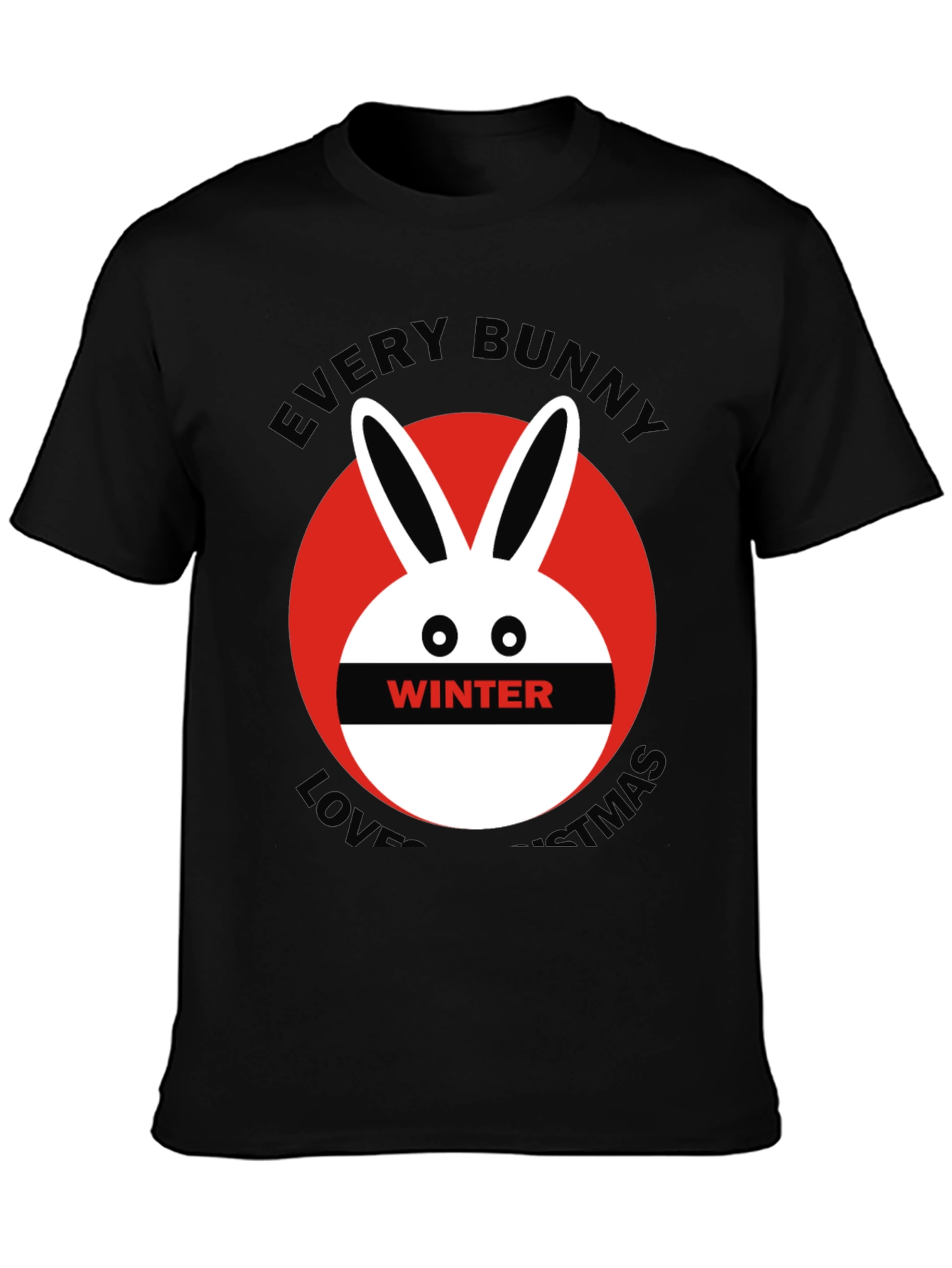 Every Bunny Loves Winter Christmas T-Shirt