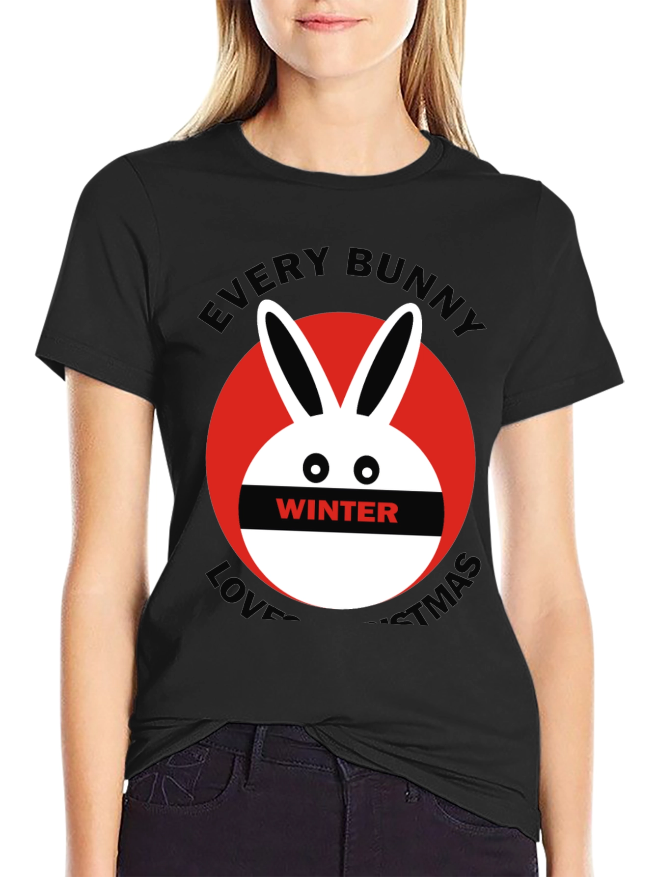 Every Bunny Loves Winter Christmas T-Shirt