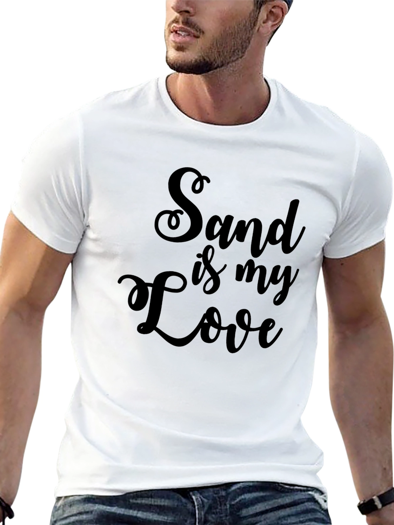 Sand is My Love T-Shirt - Soft Cotton Tee