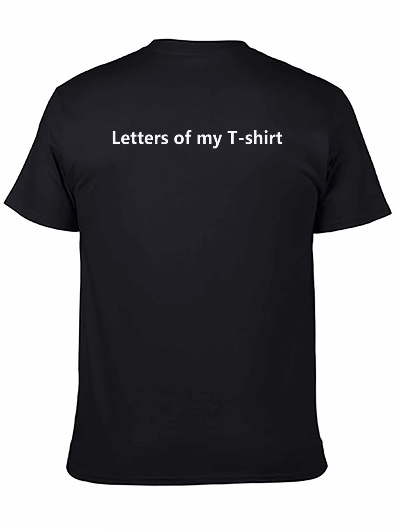 Letters of my T-Shirt