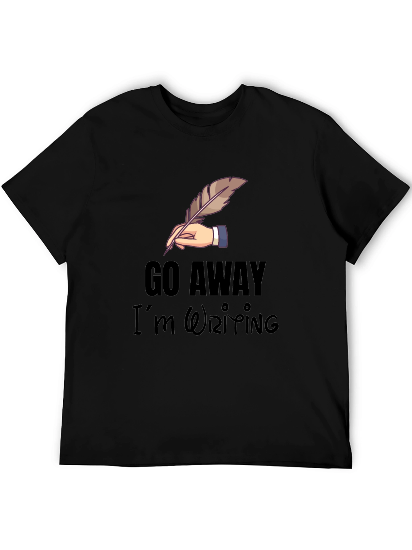 Go Away Im Writing T-Shirt