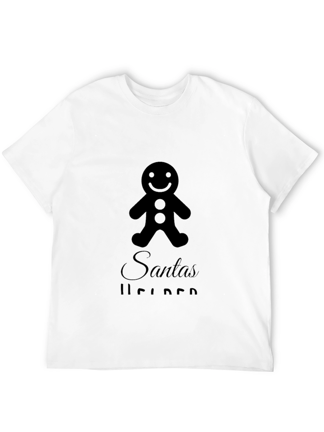 Santas Helper Gingerbread Tee