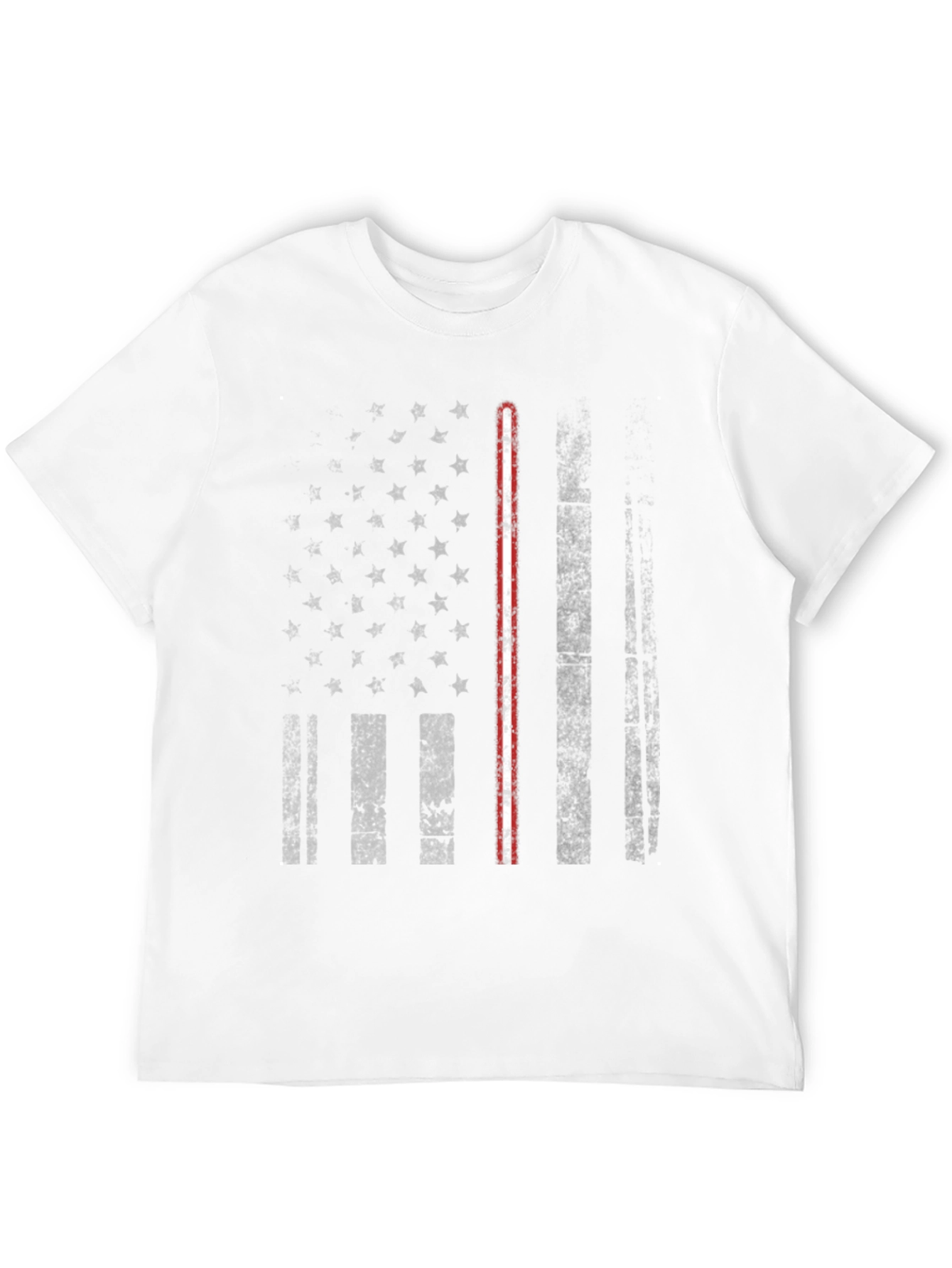 Thin Red Line American Flag T-Shirt