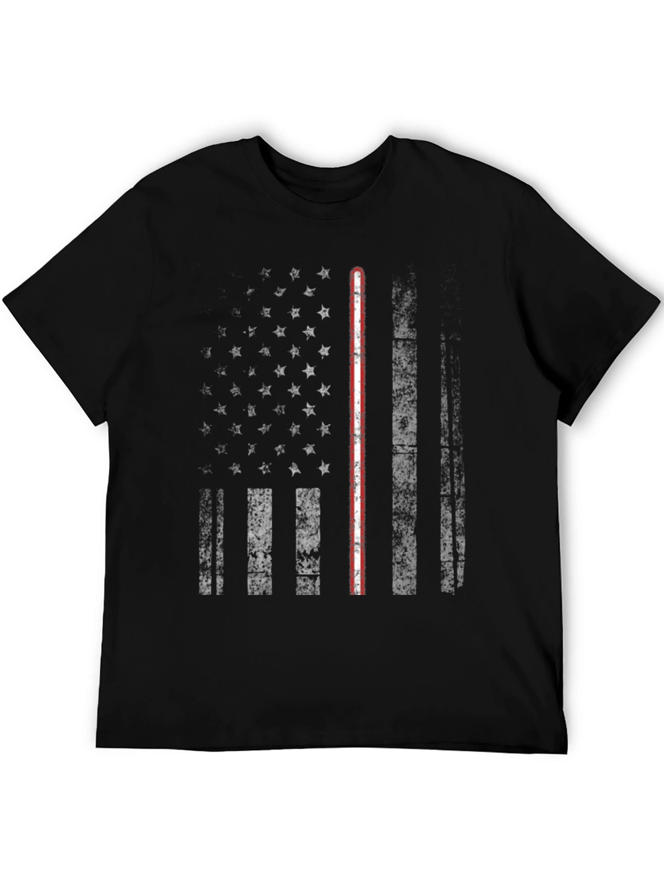 Thin Red Line American Flag T-Shirt