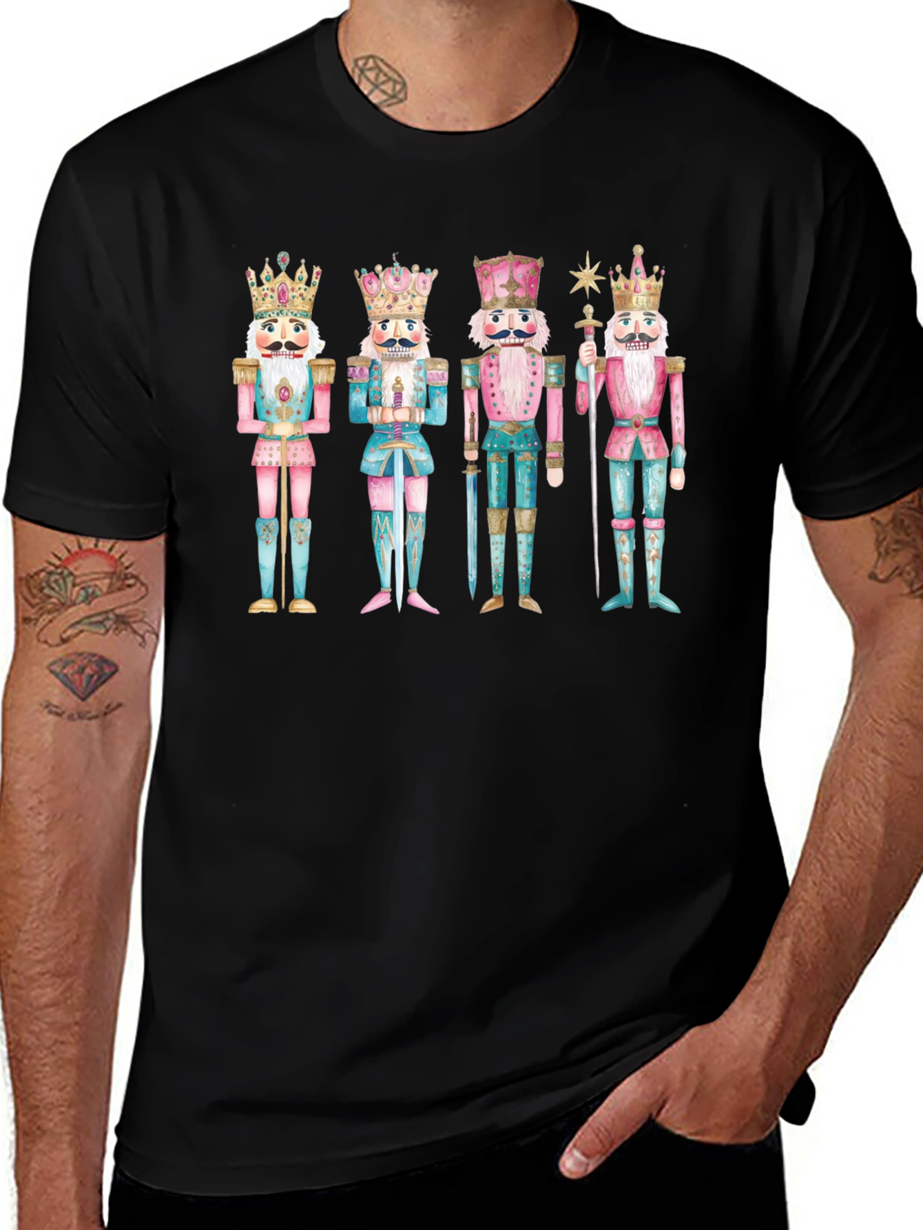 Nutcracker Crew Graphic Tee - Holiday Spirit
