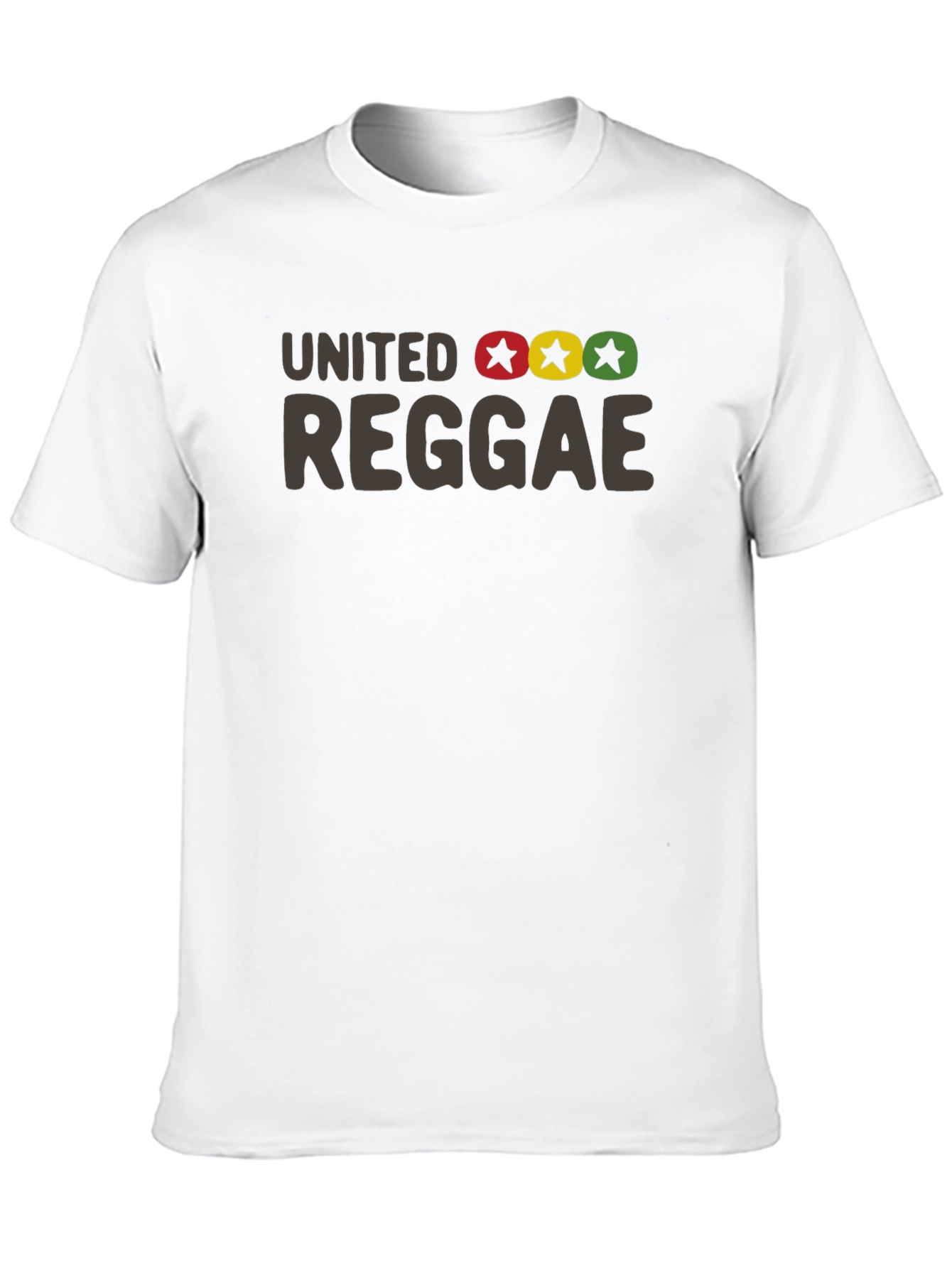 United Reggae Graphic Tee - Black Cotton Blend
