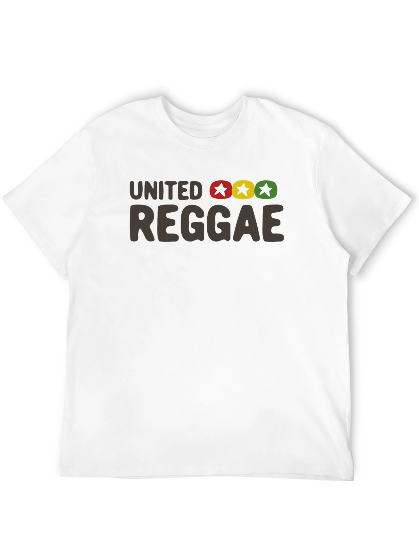 United Reggae Graphic Tee - Black Cotton Blend