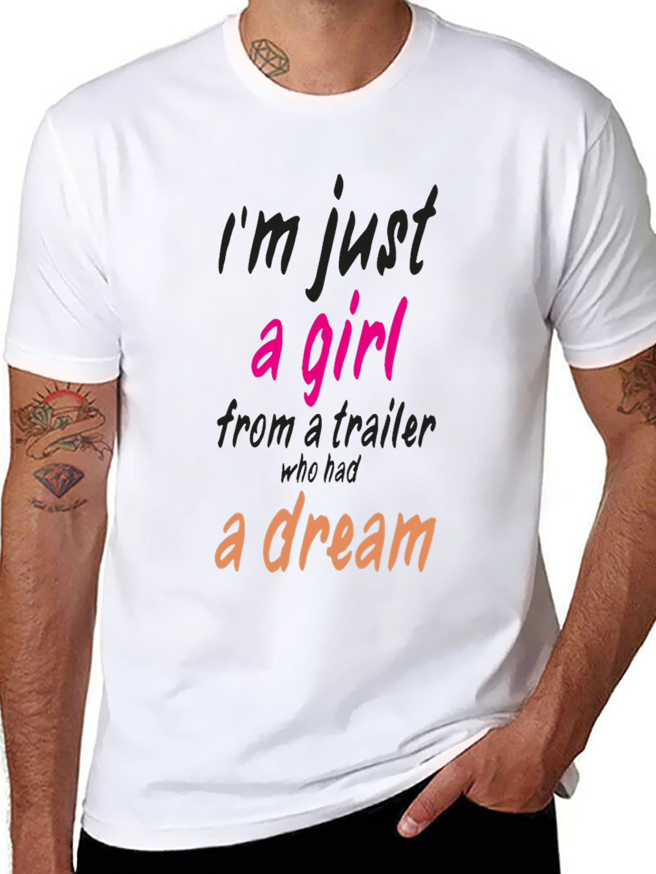 Im Just a Girl Graphic T-Shirt