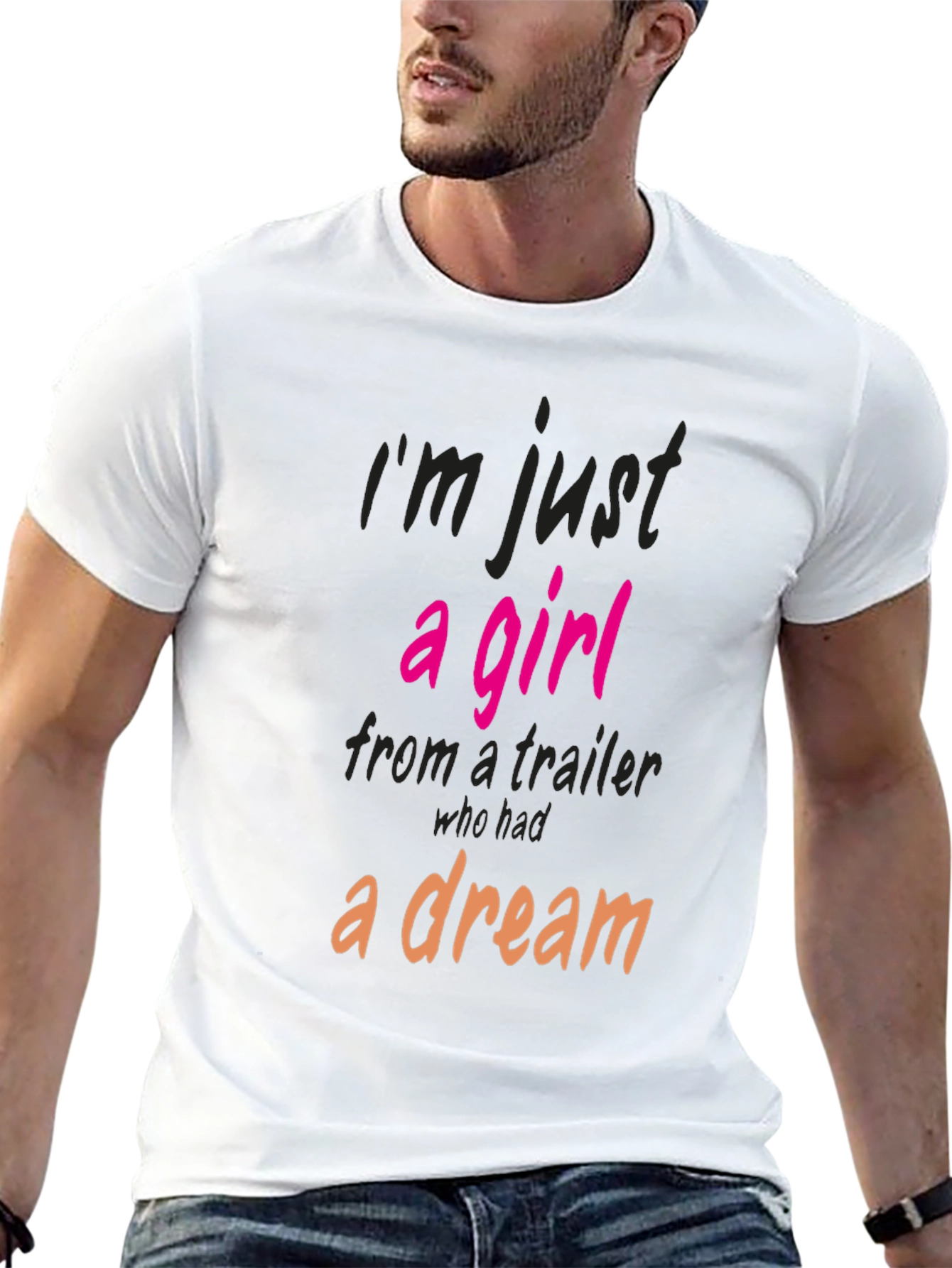 Im Just a Girl Graphic T-Shirt