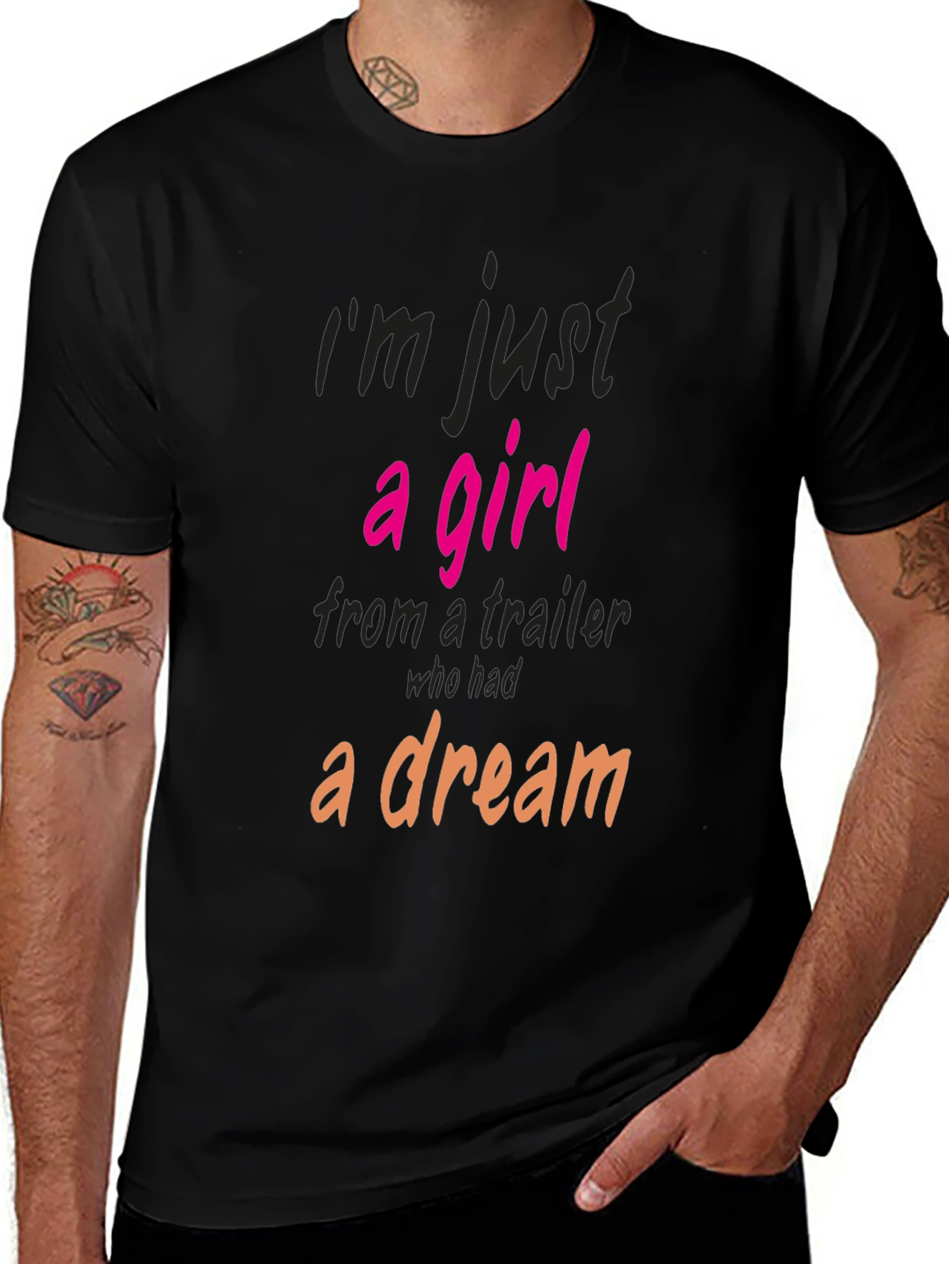 Im Just a Girl Graphic T-Shirt
