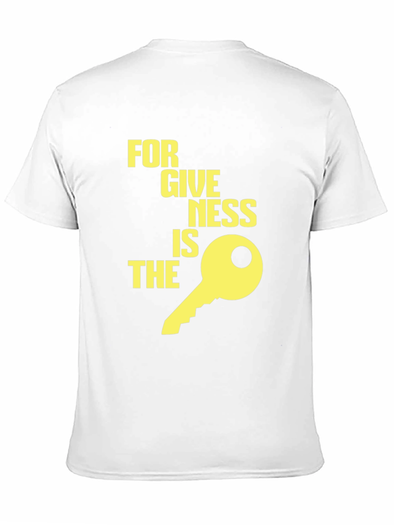 Forgiveness is the Key Graphic Tee - Black