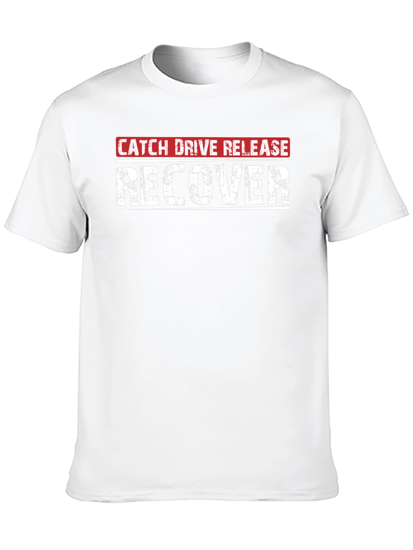 Catch Drive Release Recover Black T-Shirt