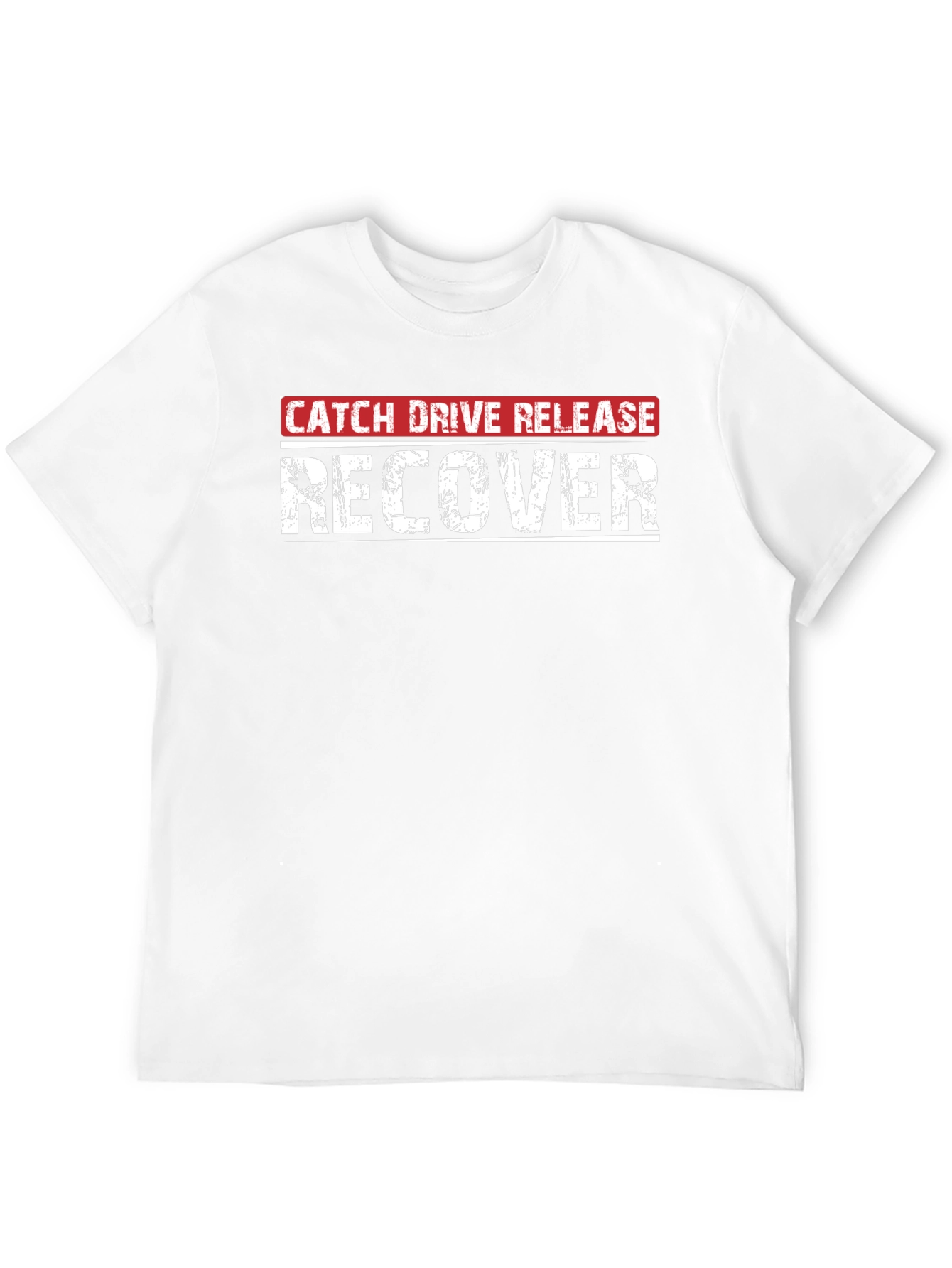 Catch Drive Release Recover Black T-Shirt