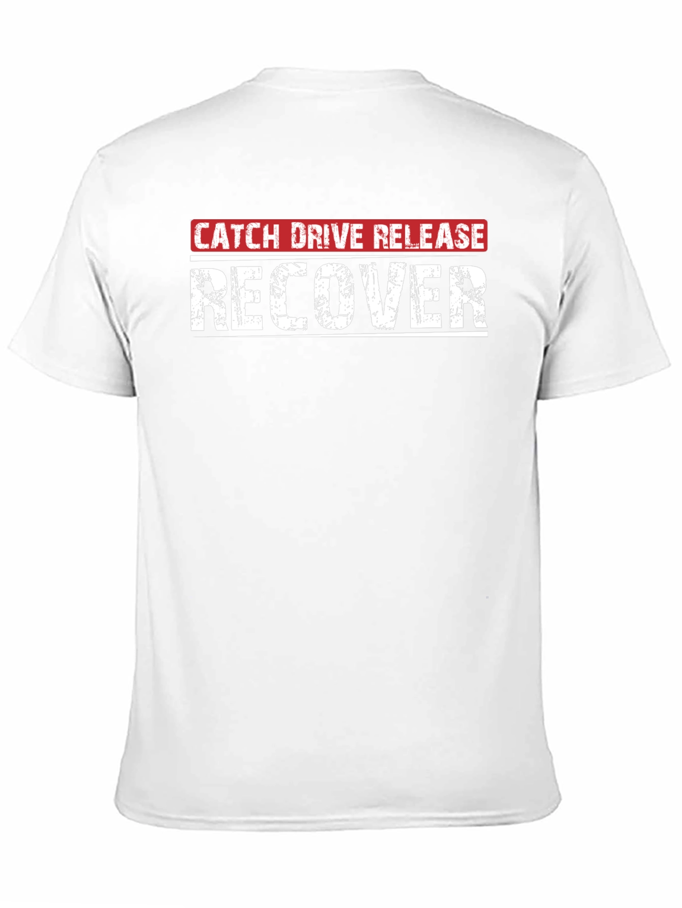 Catch Drive Release Recover Black T-Shirt
