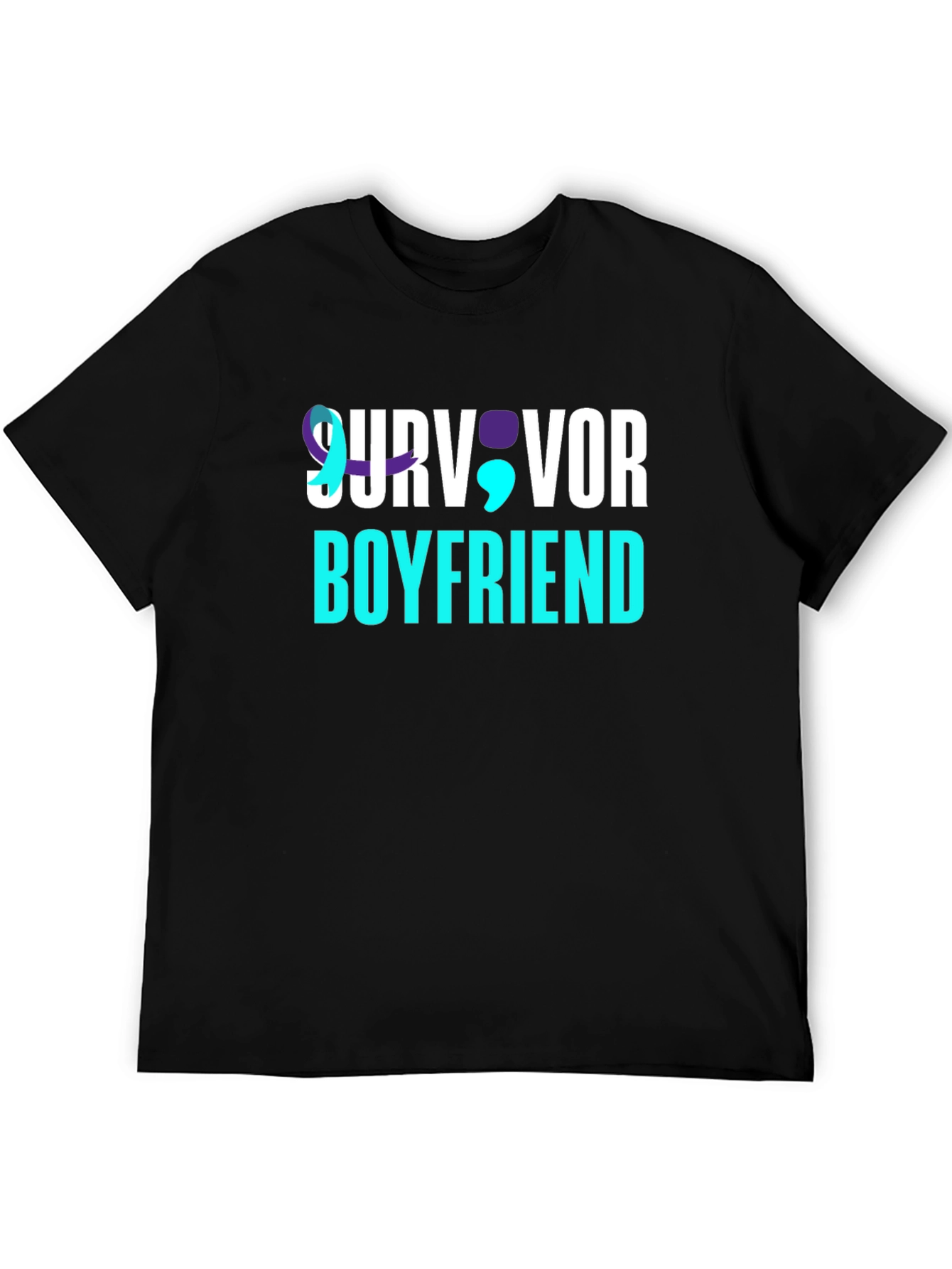 Survivor Boyfriend Graphic T-Shirt