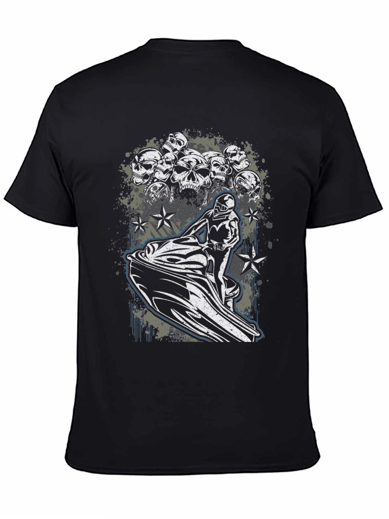 Skull Jet Ski Graphic Tee