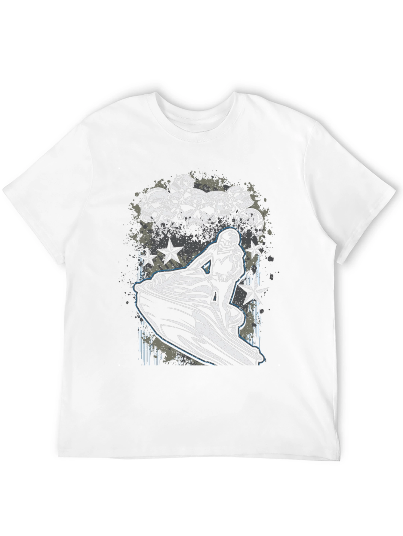 Skull Jet Ski Graphic Tee