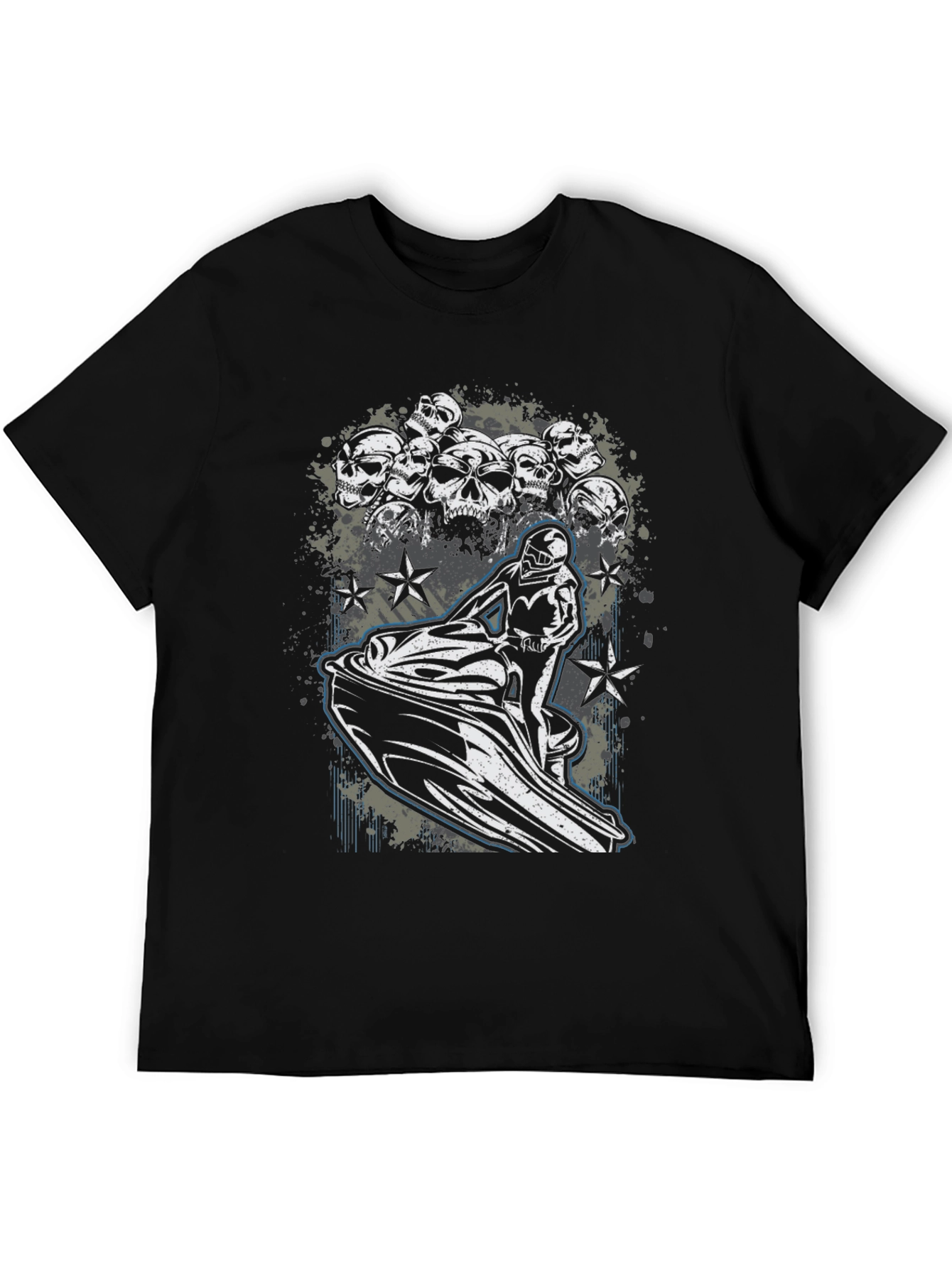 Skull Jet Ski Graphic Tee