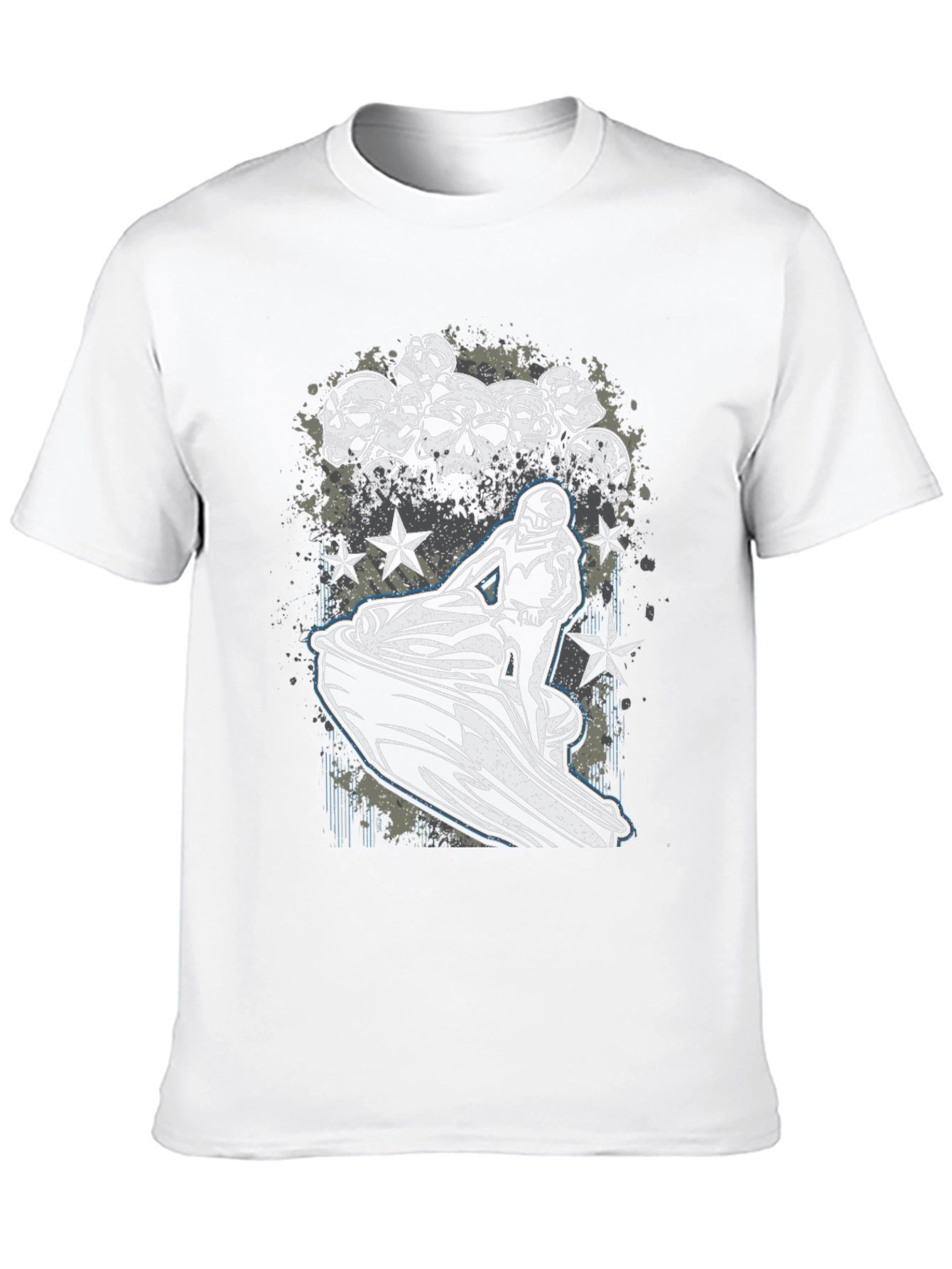 Skull Jet Ski Graphic Tee