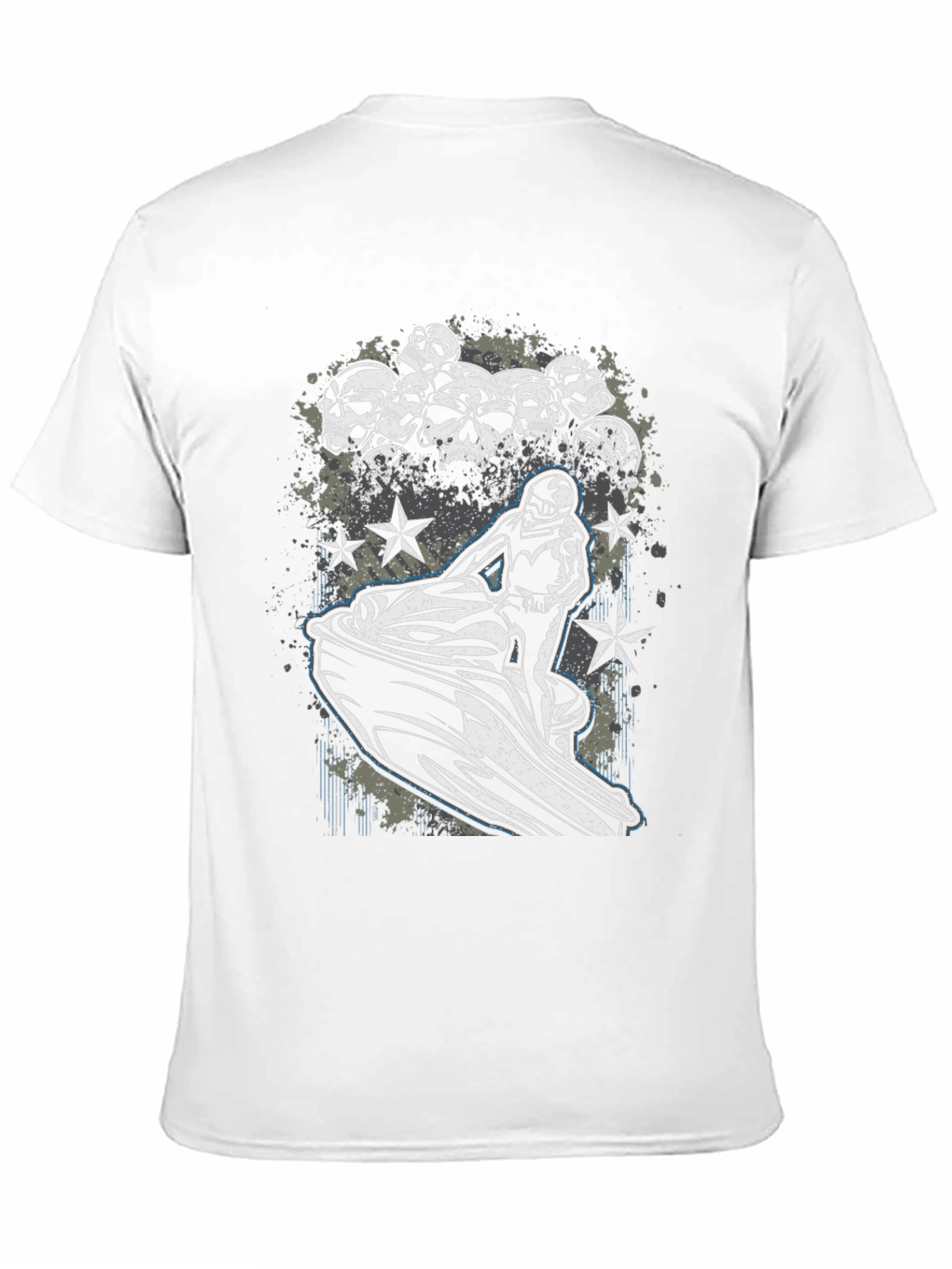 Skull Jet Ski Graphic Tee