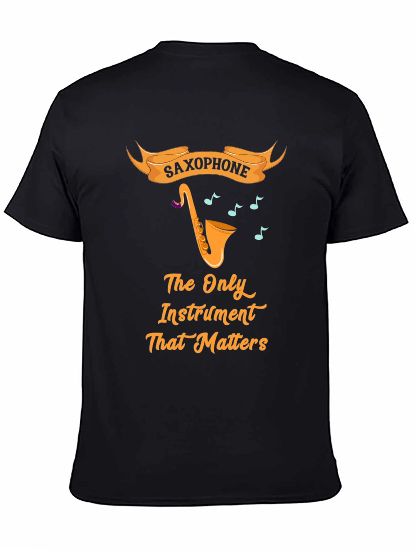 Saxophone Instrument T-Shirt for Music Lovers