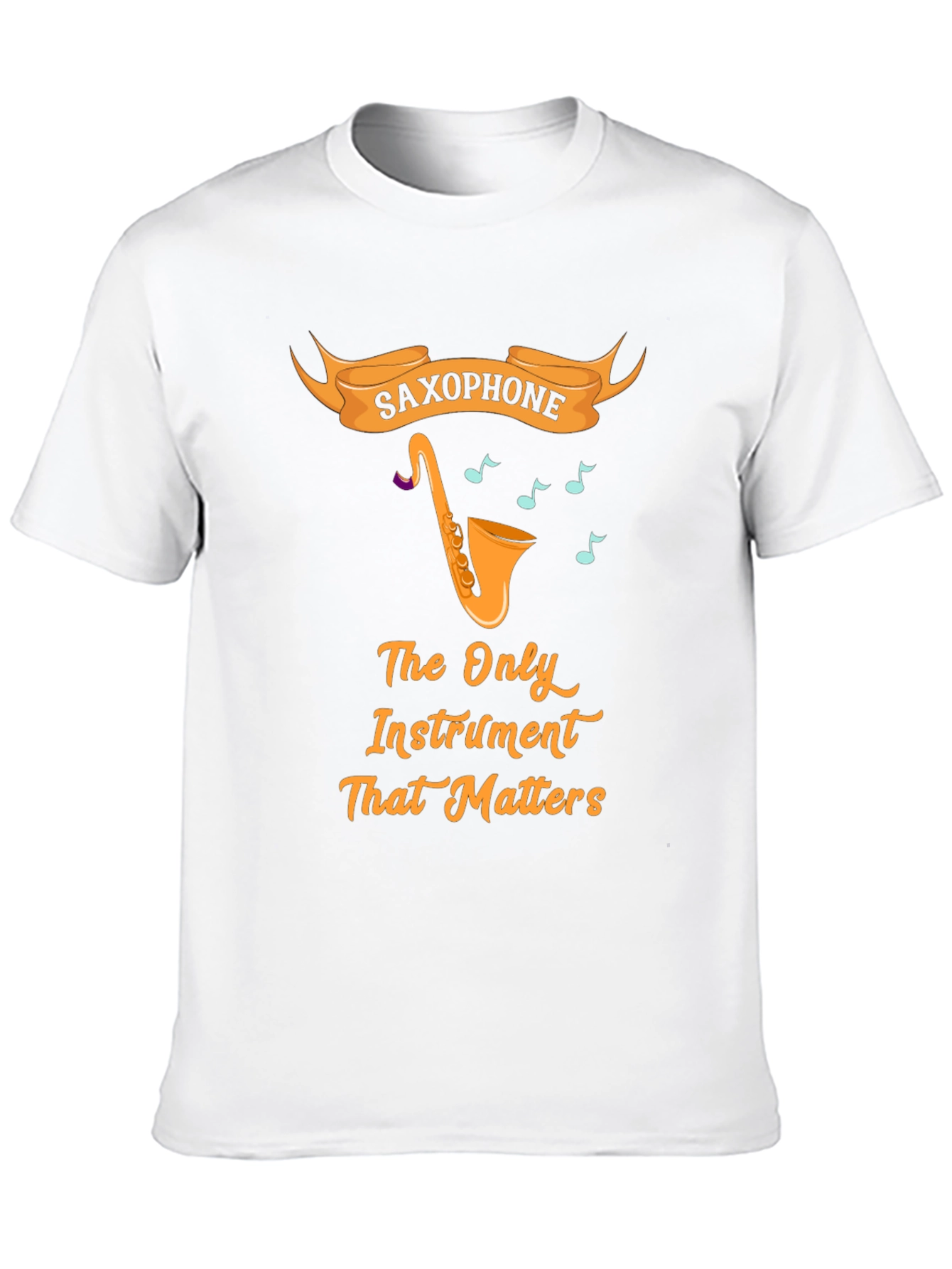 Saxophone Instrument T-Shirt for Music Lovers
