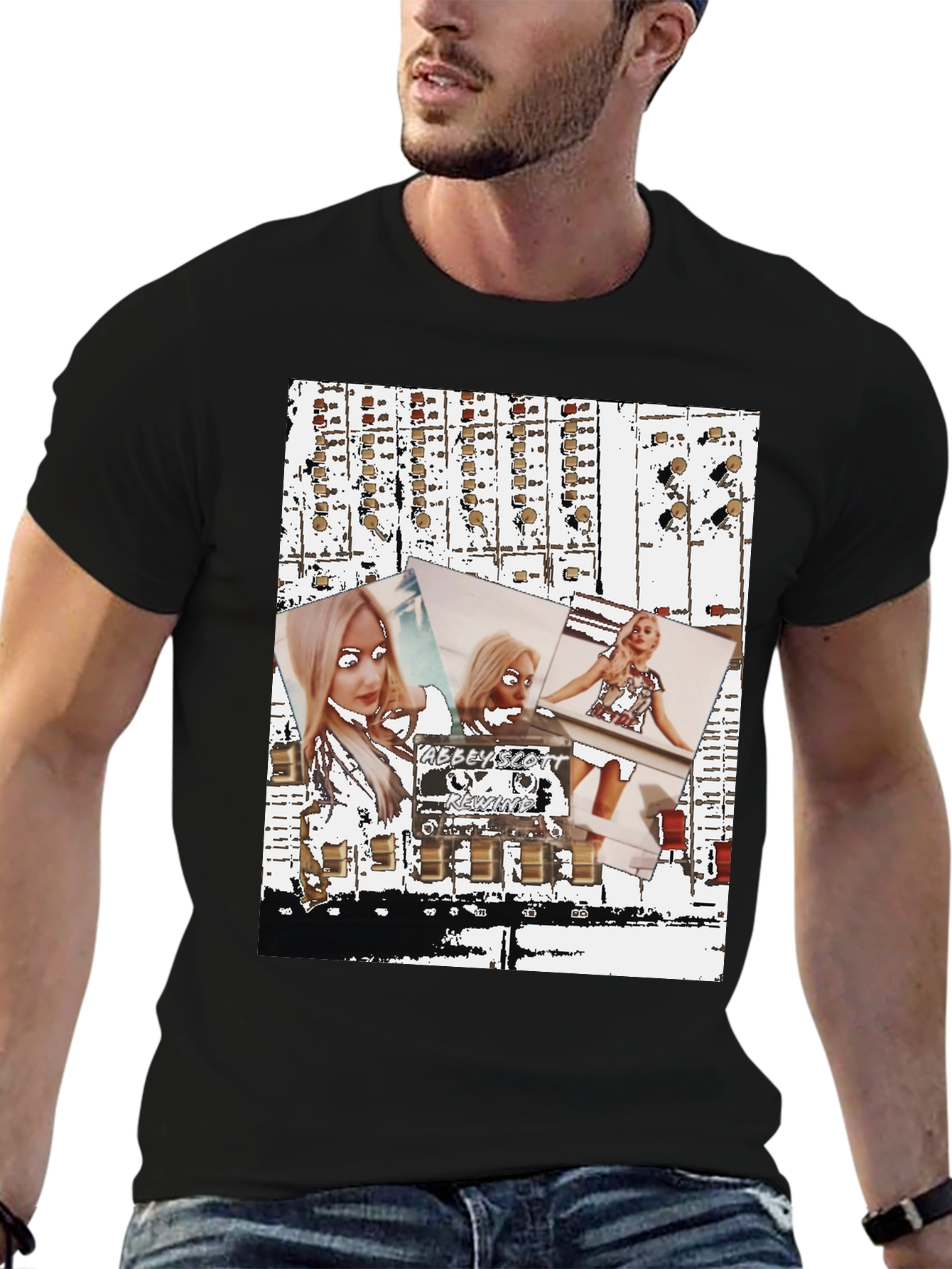Abstract Abbey Scott Graphic Tee