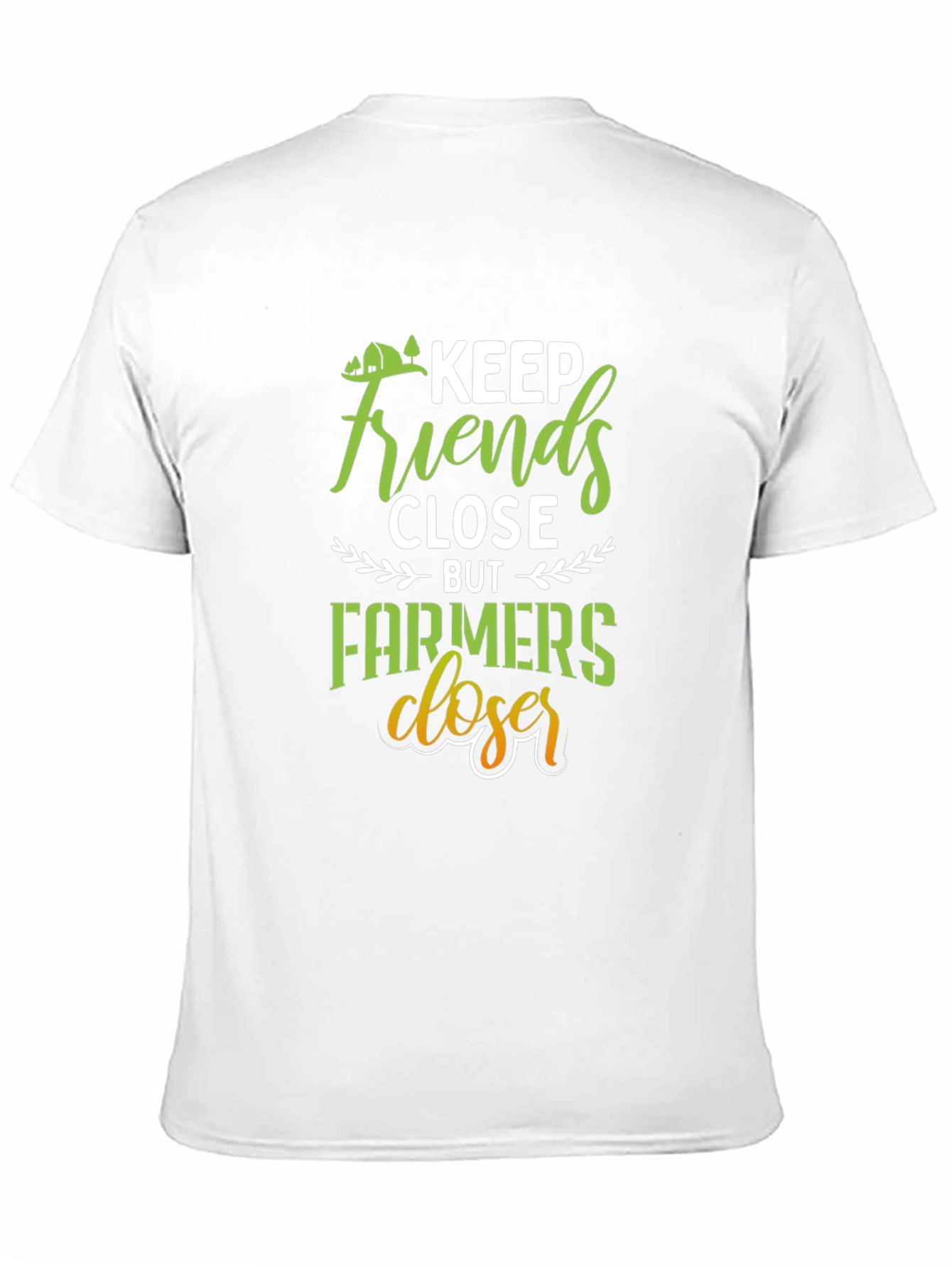 Keep Farmers Closer Black T-Shirt