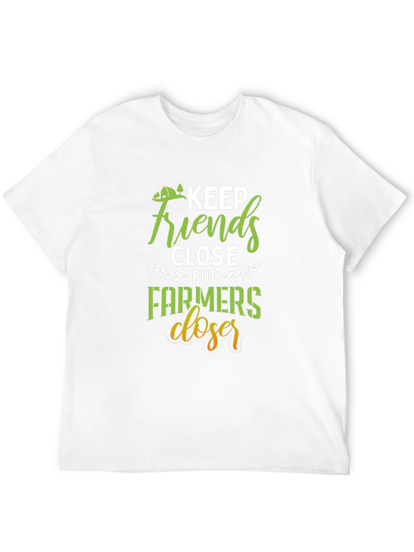 Keep Farmers Closer Black T-Shirt
