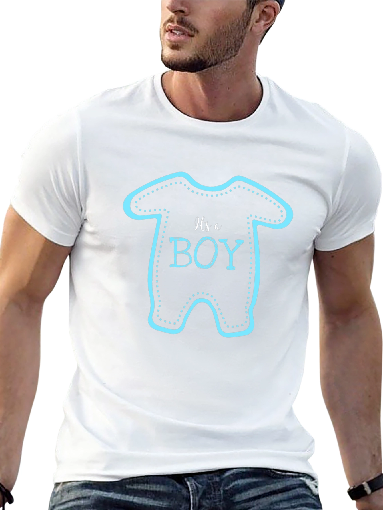 Its A Boy Baby Announcement T-Shirt
