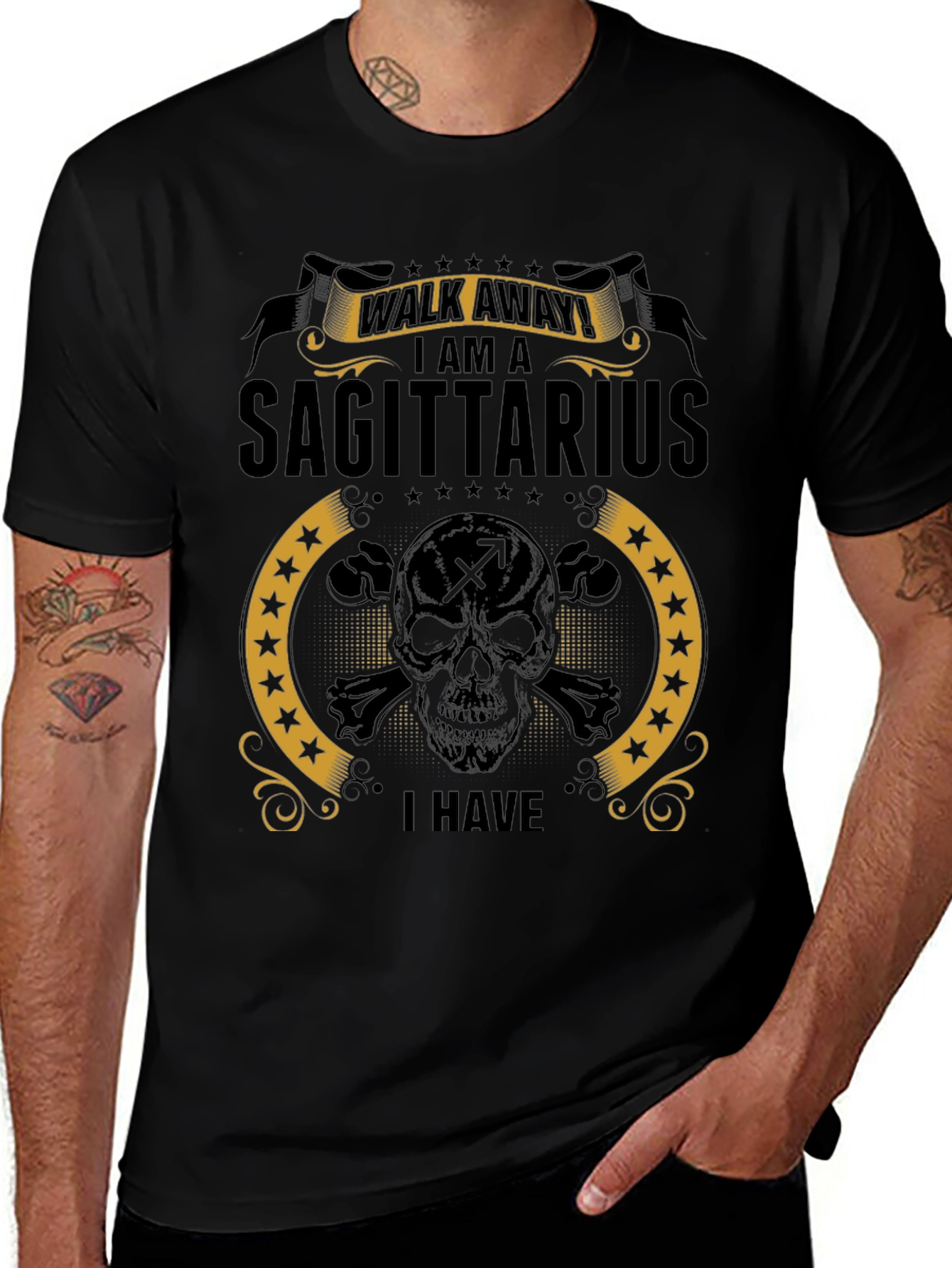 Sagittarius T-Shirt: Walk Away I Have...