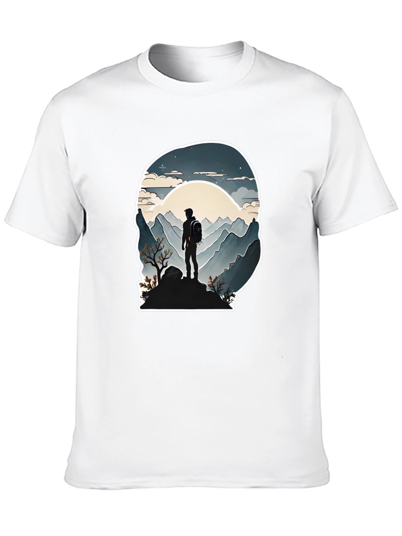 Mountain Hiker Graphic Tee - Adventure Awaits