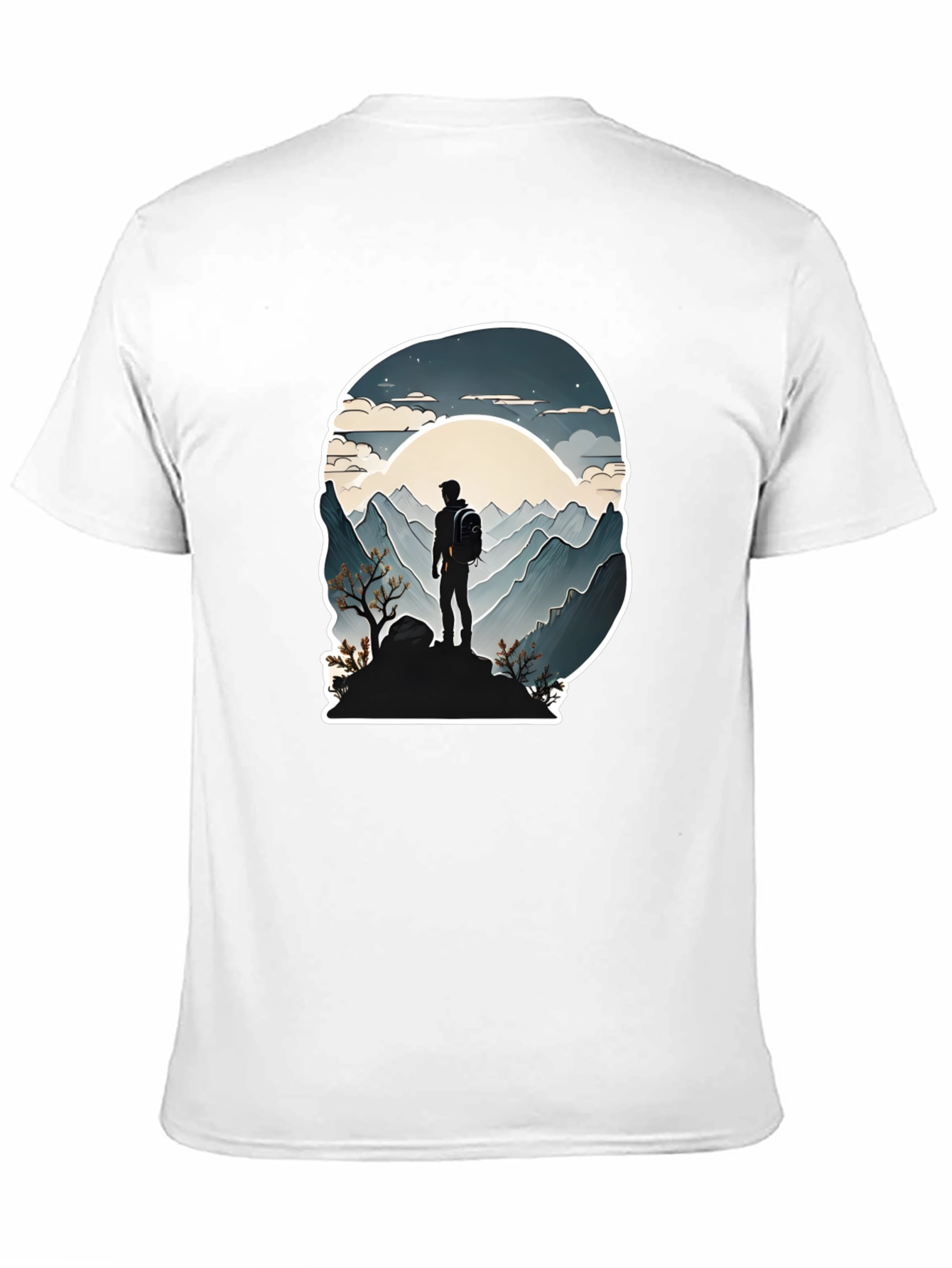 Mountain Hiker Graphic Tee - Adventure Awaits