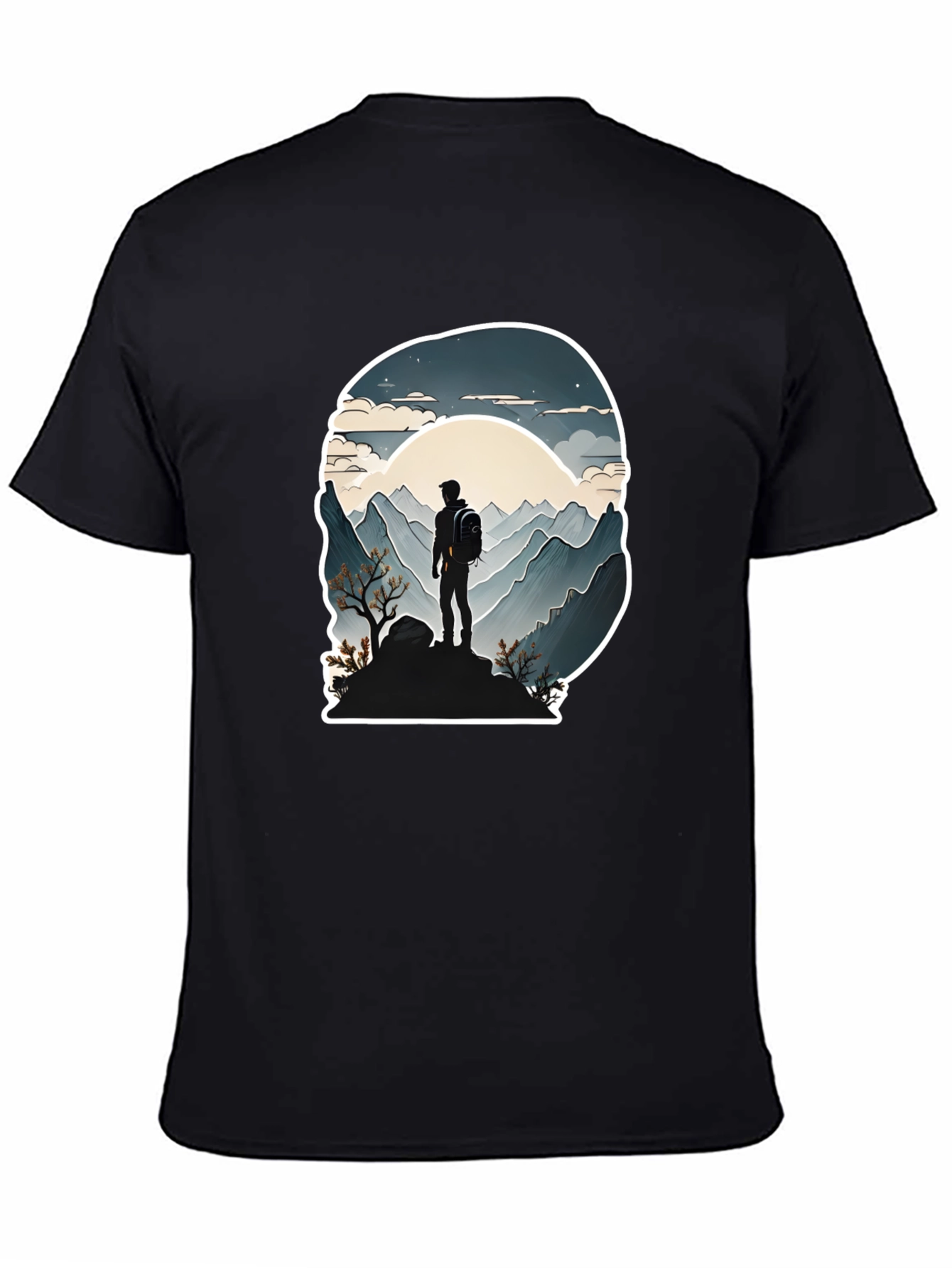 Mountain Hiker Graphic Tee - Adventure Awaits