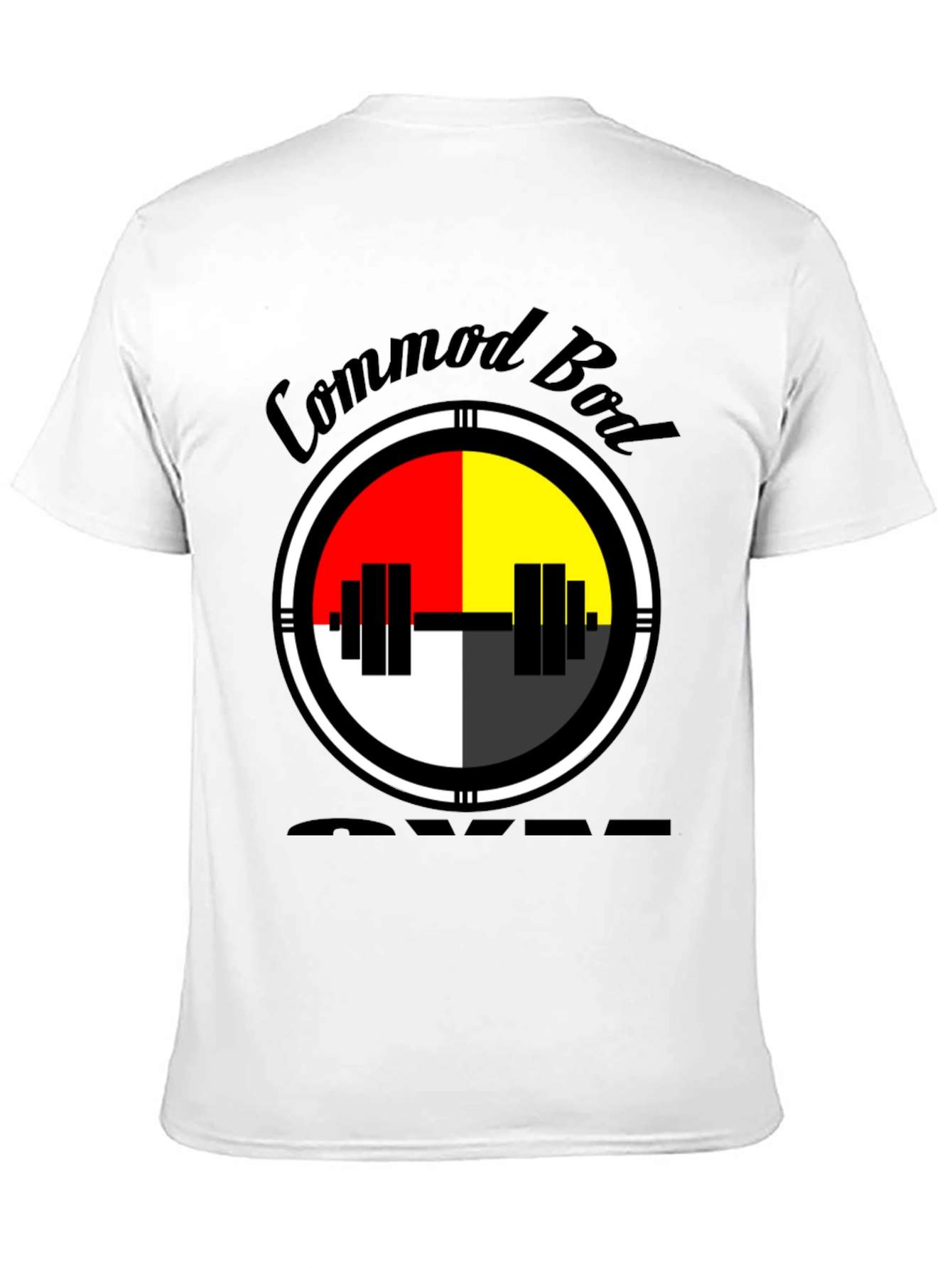 Commod Bod Gym T-Shirt - Black