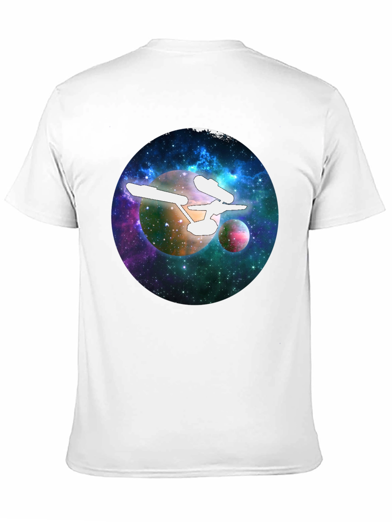 Star Trek Galaxy Black T-Shirt