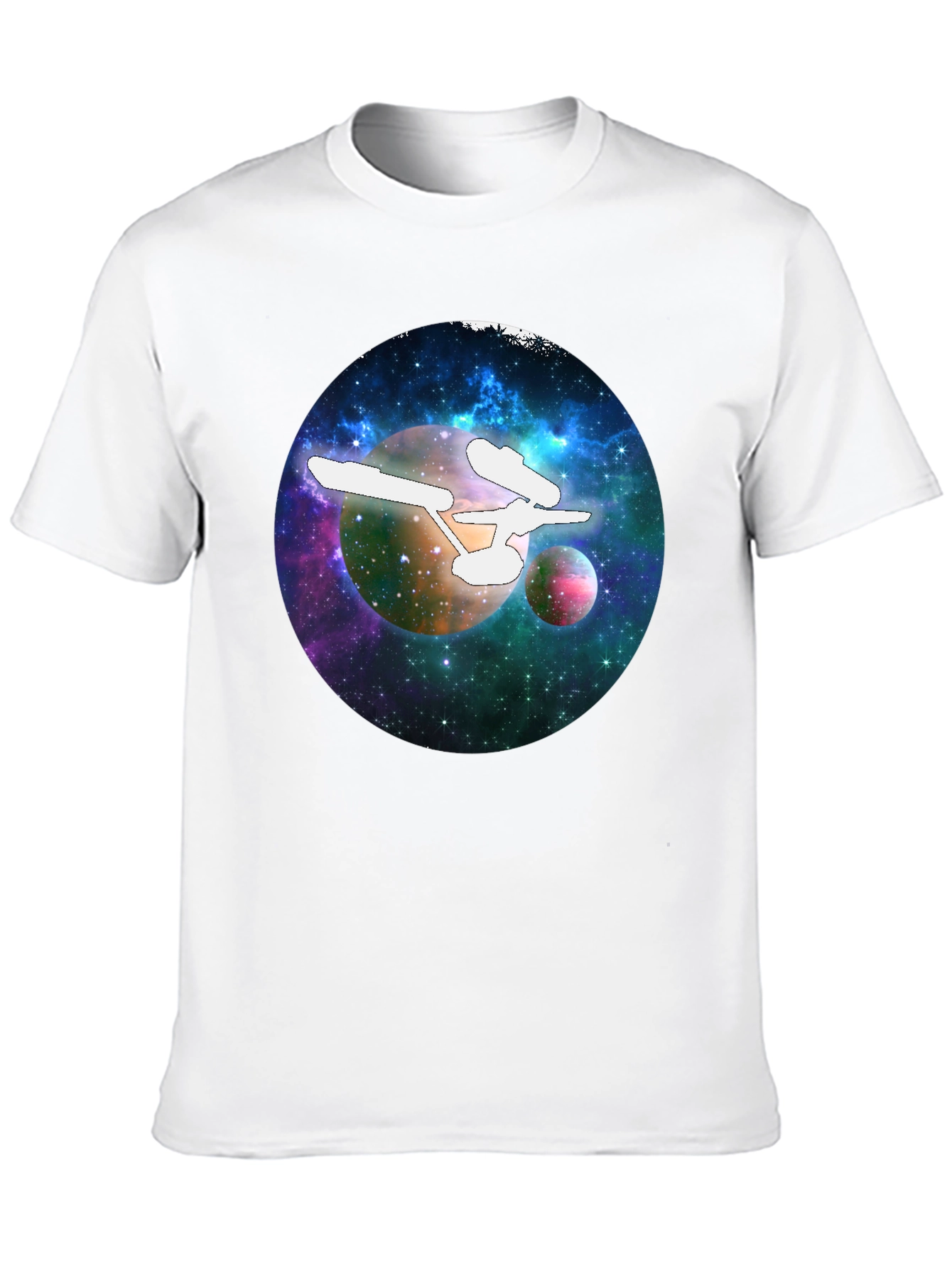 Star Trek Galaxy Black T-Shirt