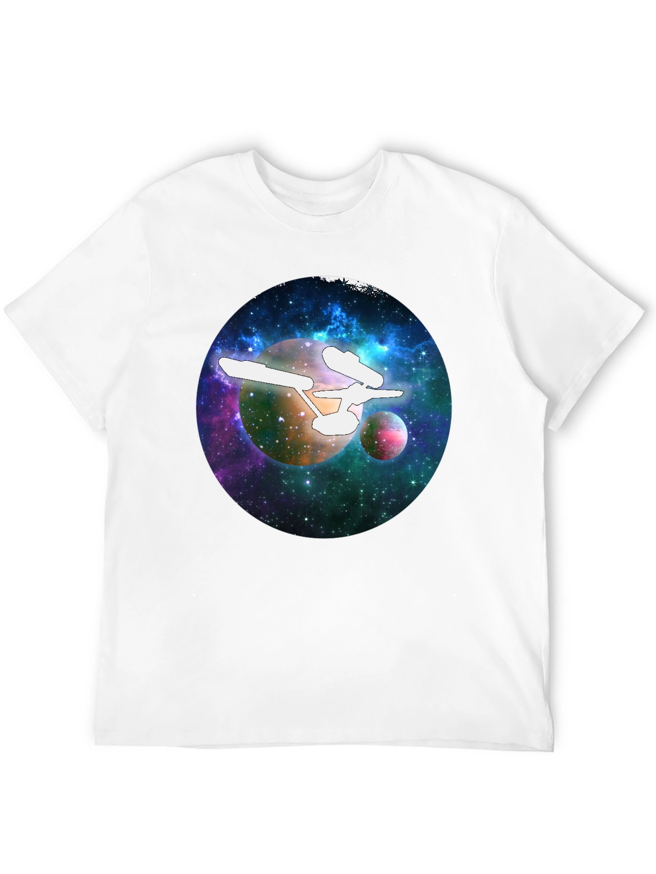 Star Trek Galaxy Black T-Shirt