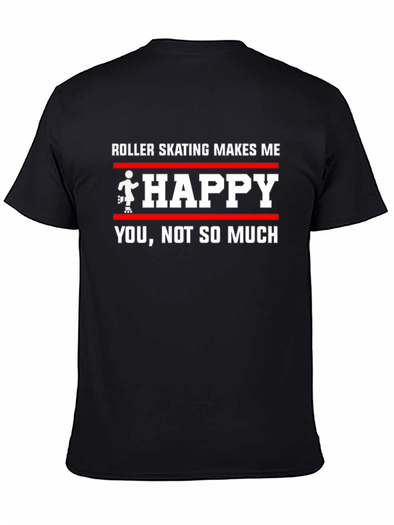 Roller Skating Makes Me Happy T-Shirt